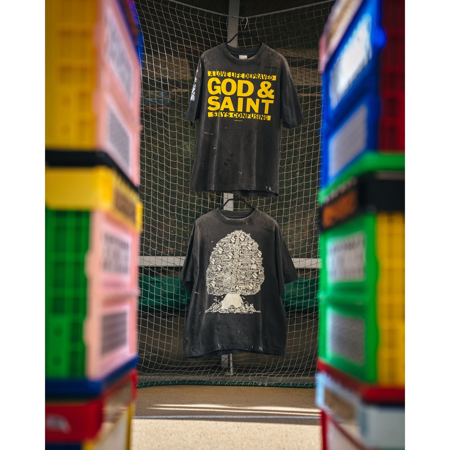 SS T-SHIRT/TREE / BLACK