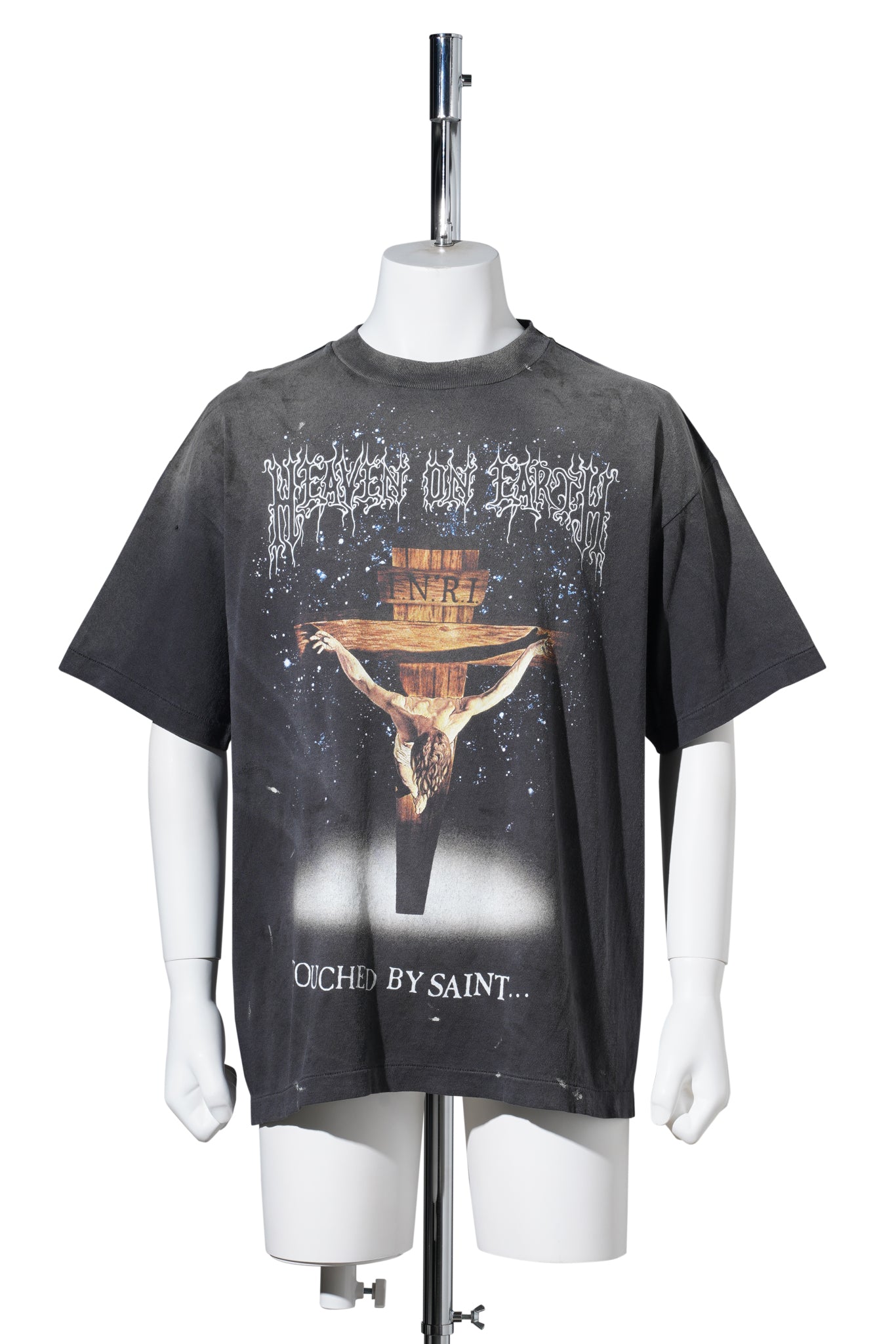 SS T-SHIRT/JESUS / BLACK