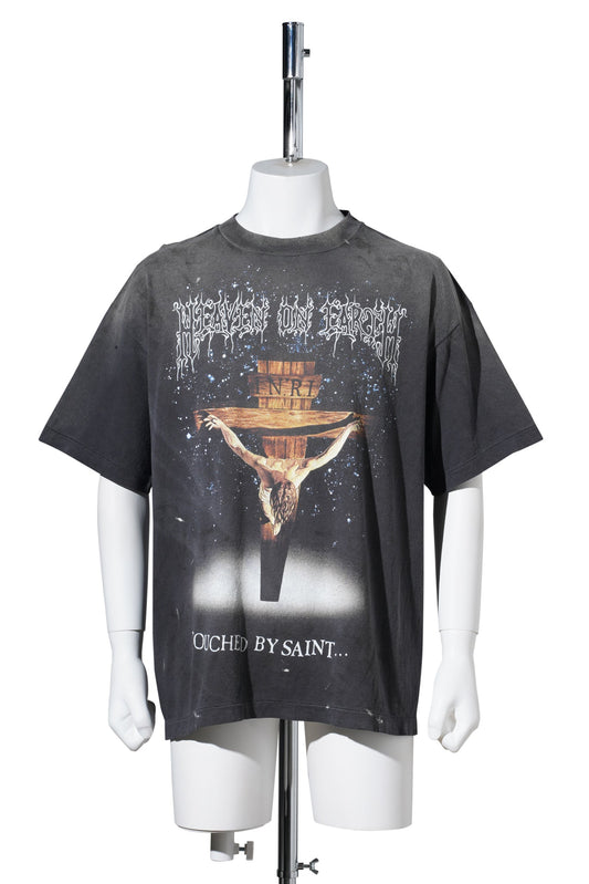 SS T-SHIRT/JESUS / BLACK