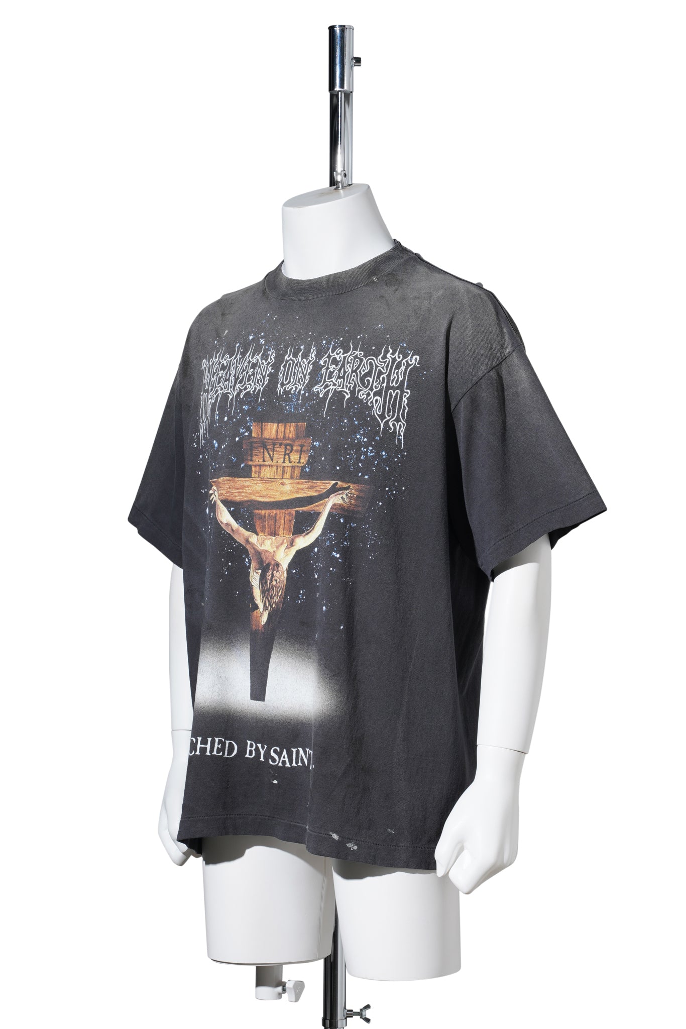 SS T-SHIRT/JESUS / BLACK