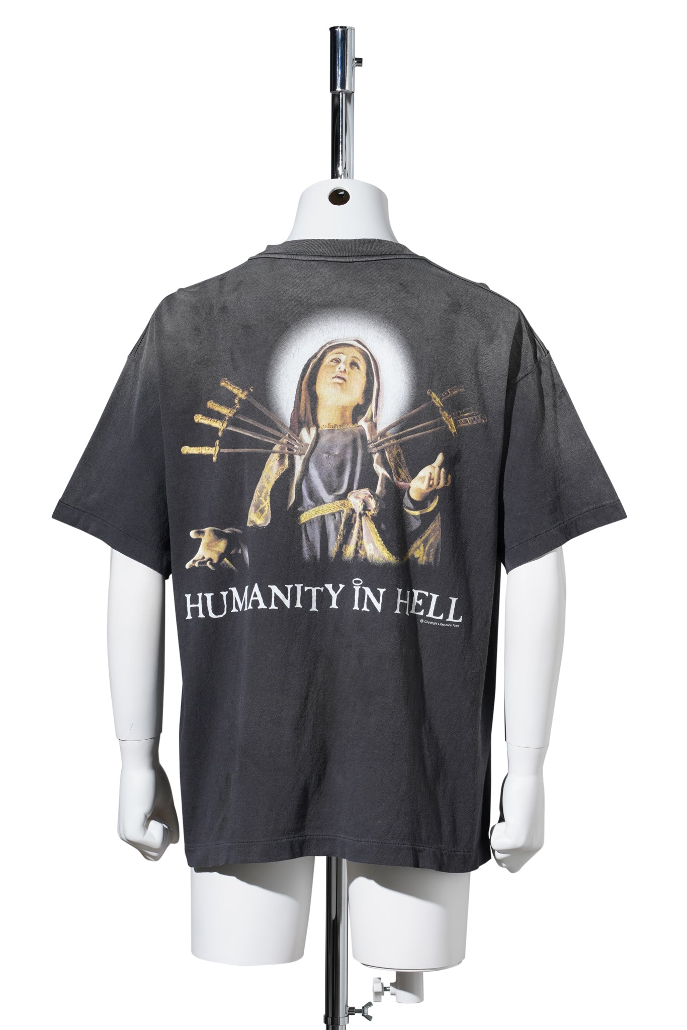 SS T-SHIRT/JESUS / BLACK