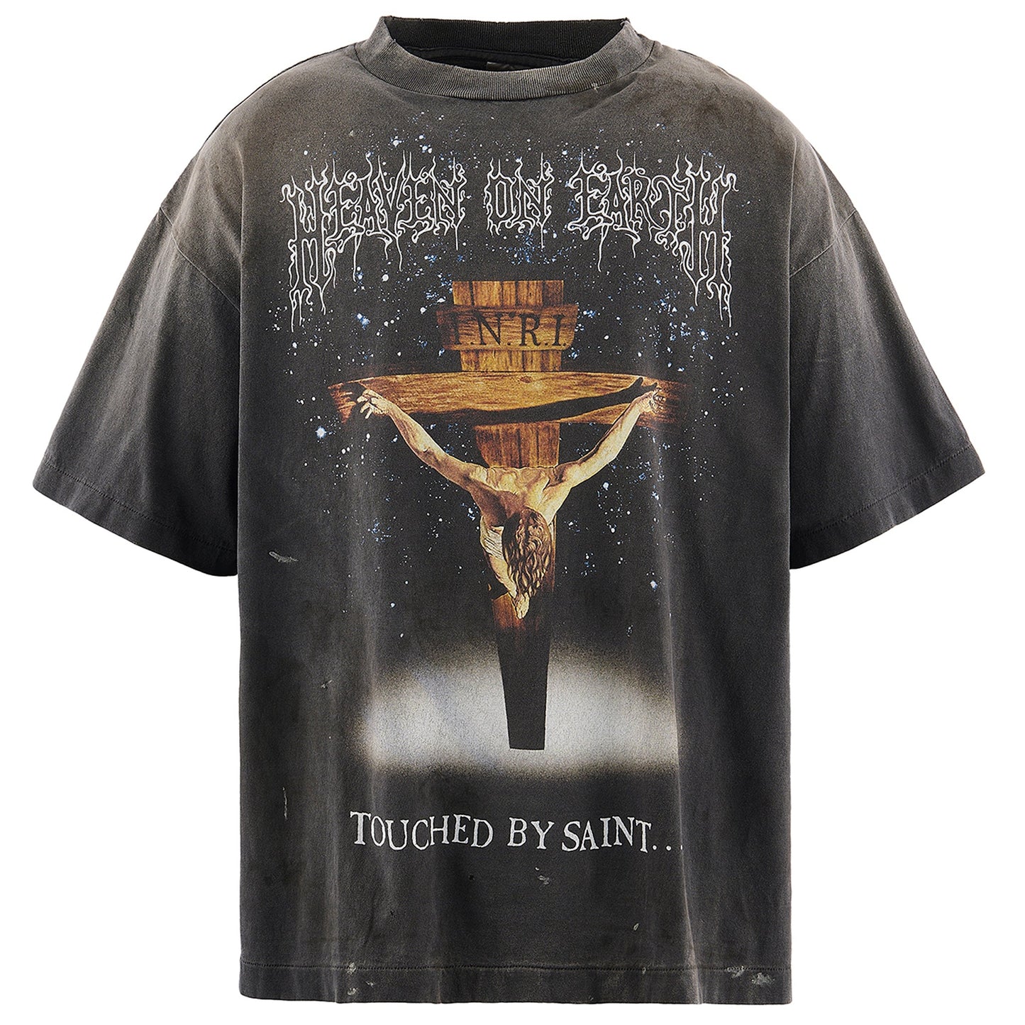 SS T-SHIRT/JESUS / BLACK