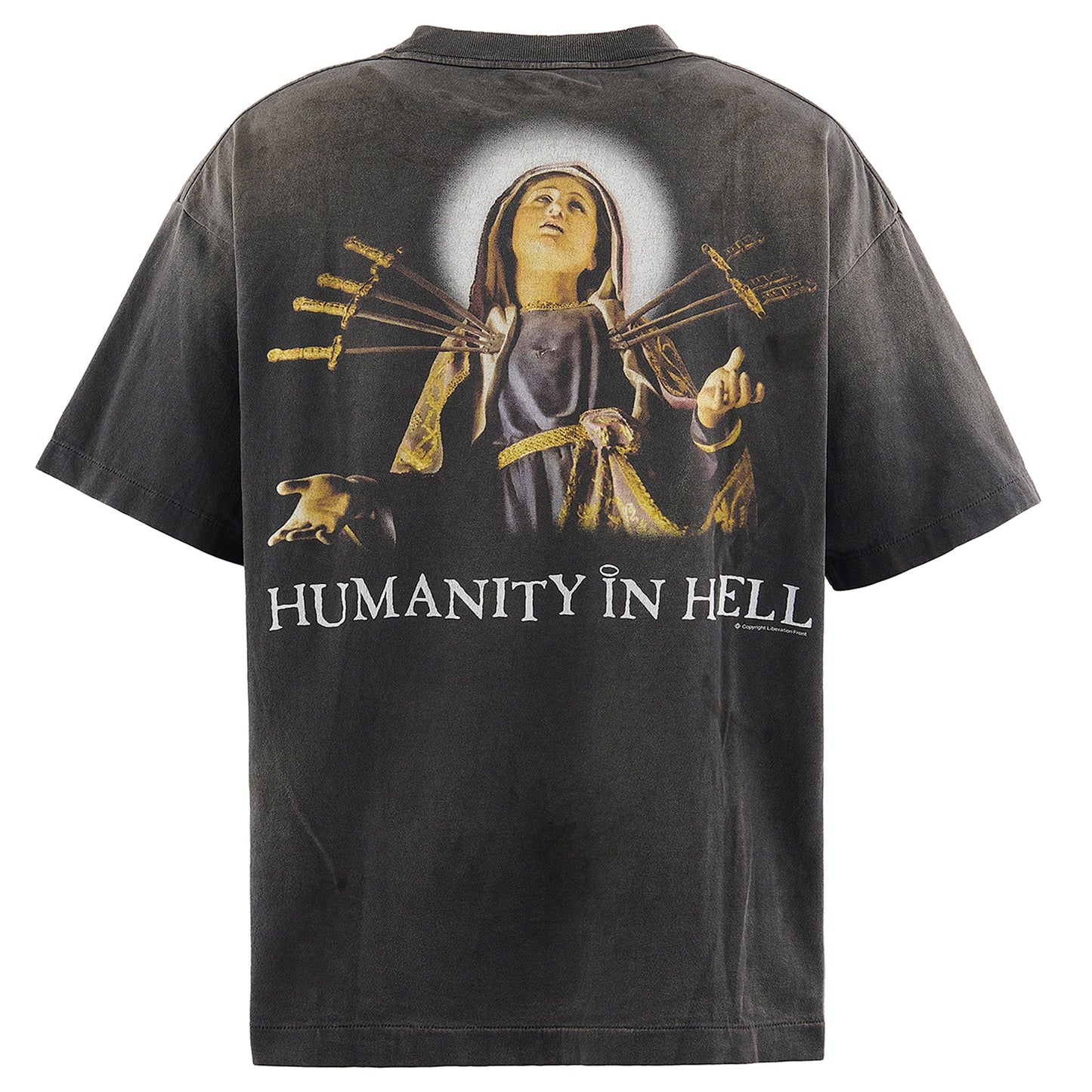SS T-SHIRT/JESUS / BLACK