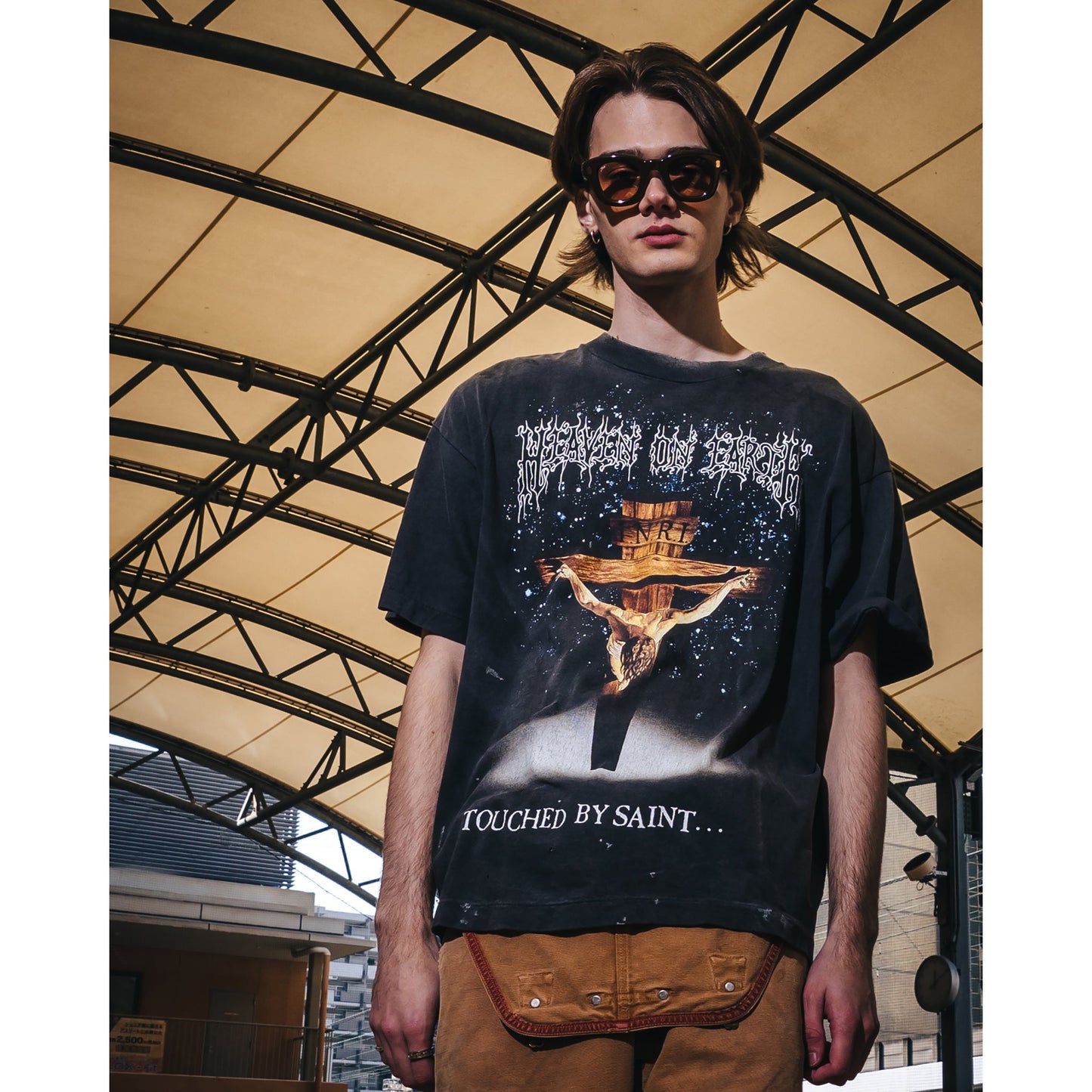 SS T-SHIRT/JESUS / BLACK
