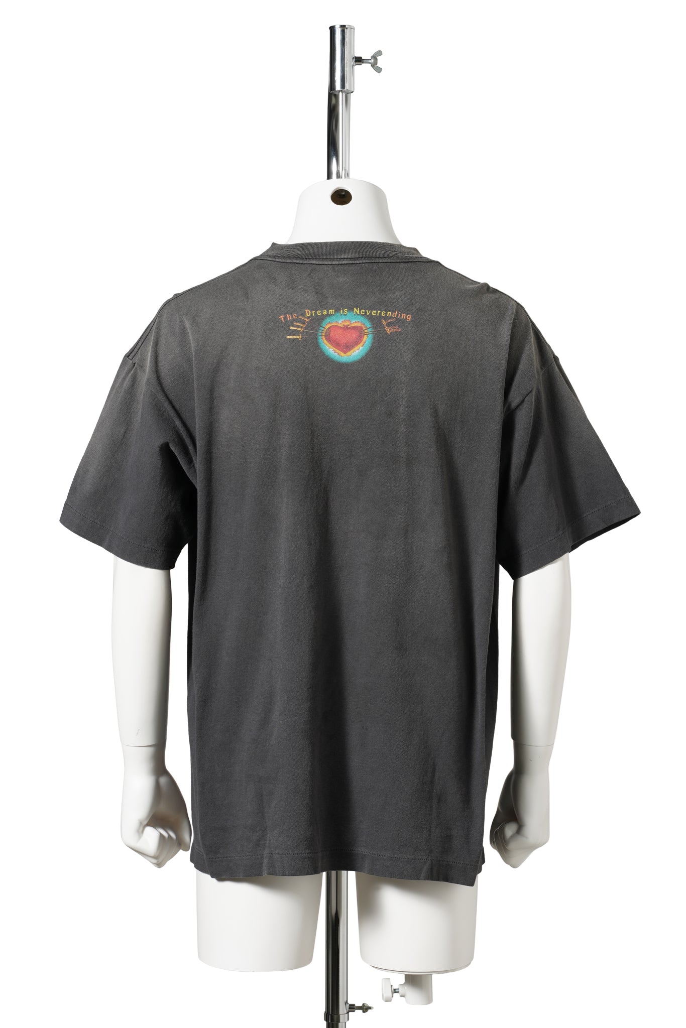 SS T-SHIRT/HEART / BLACK
