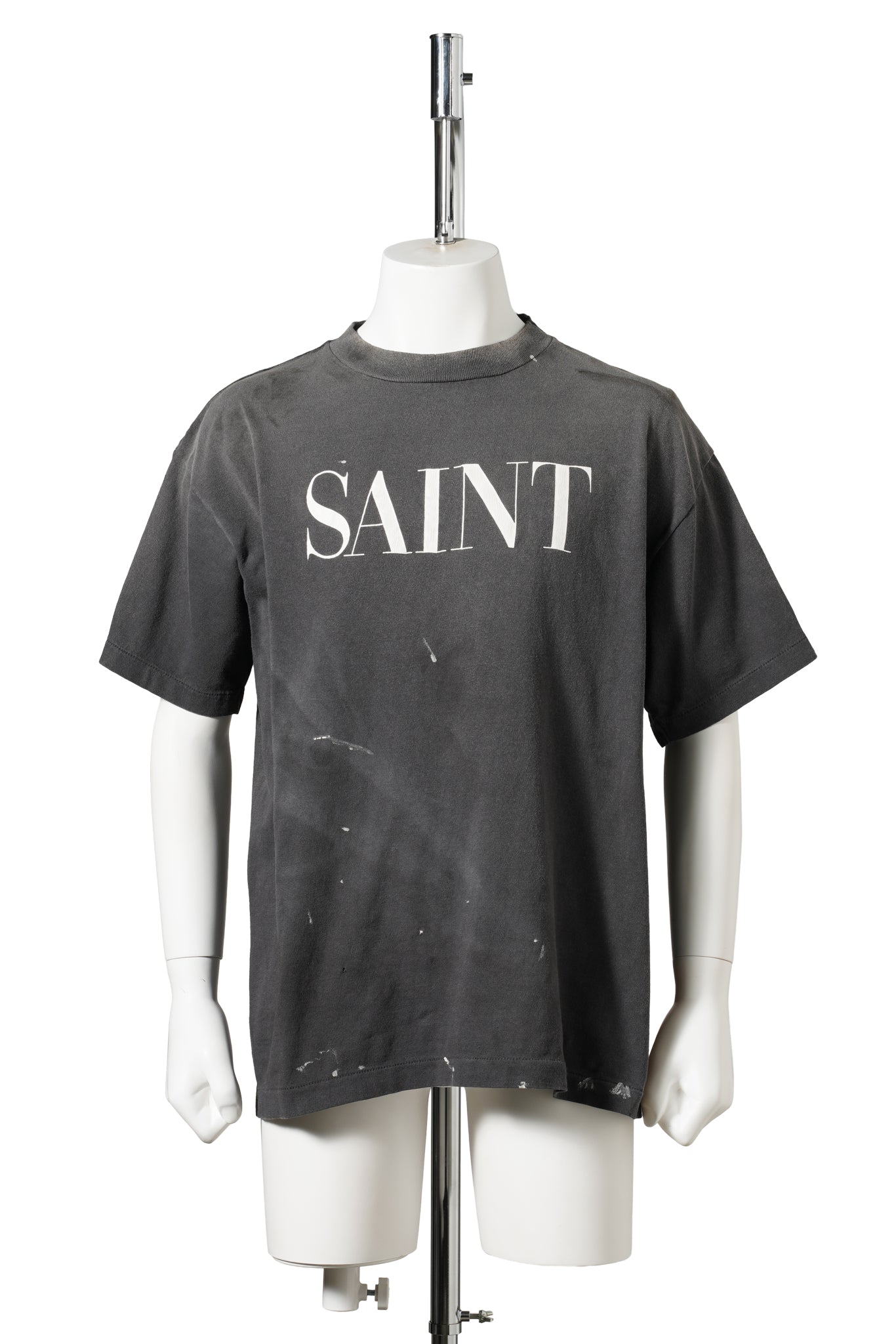 SS T-SHIRT/SAINT 666 / BLACK