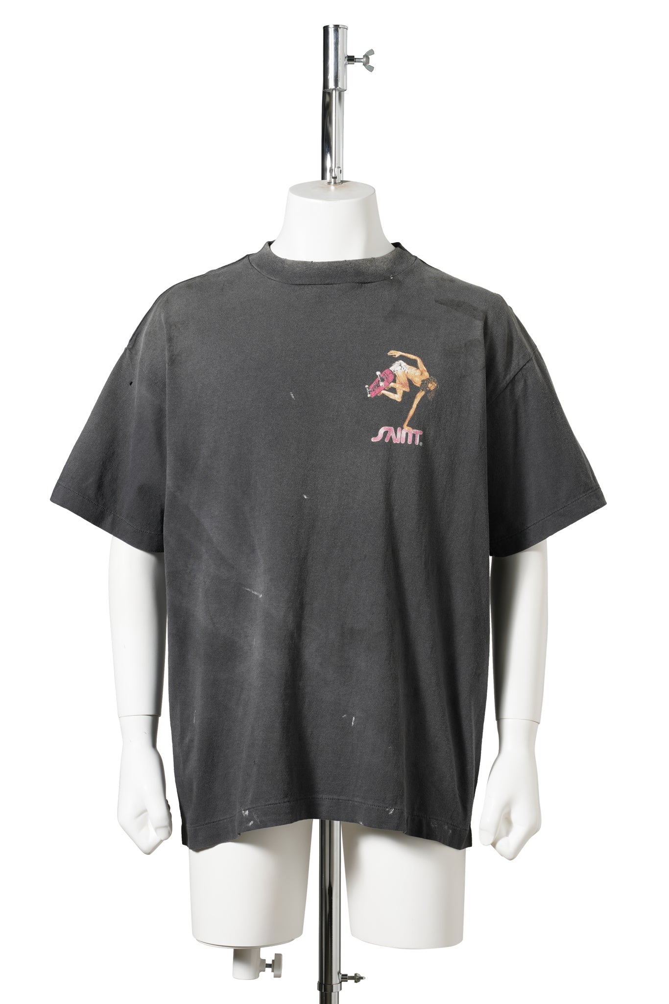SS T-SHIRT/SKATE / BLACK