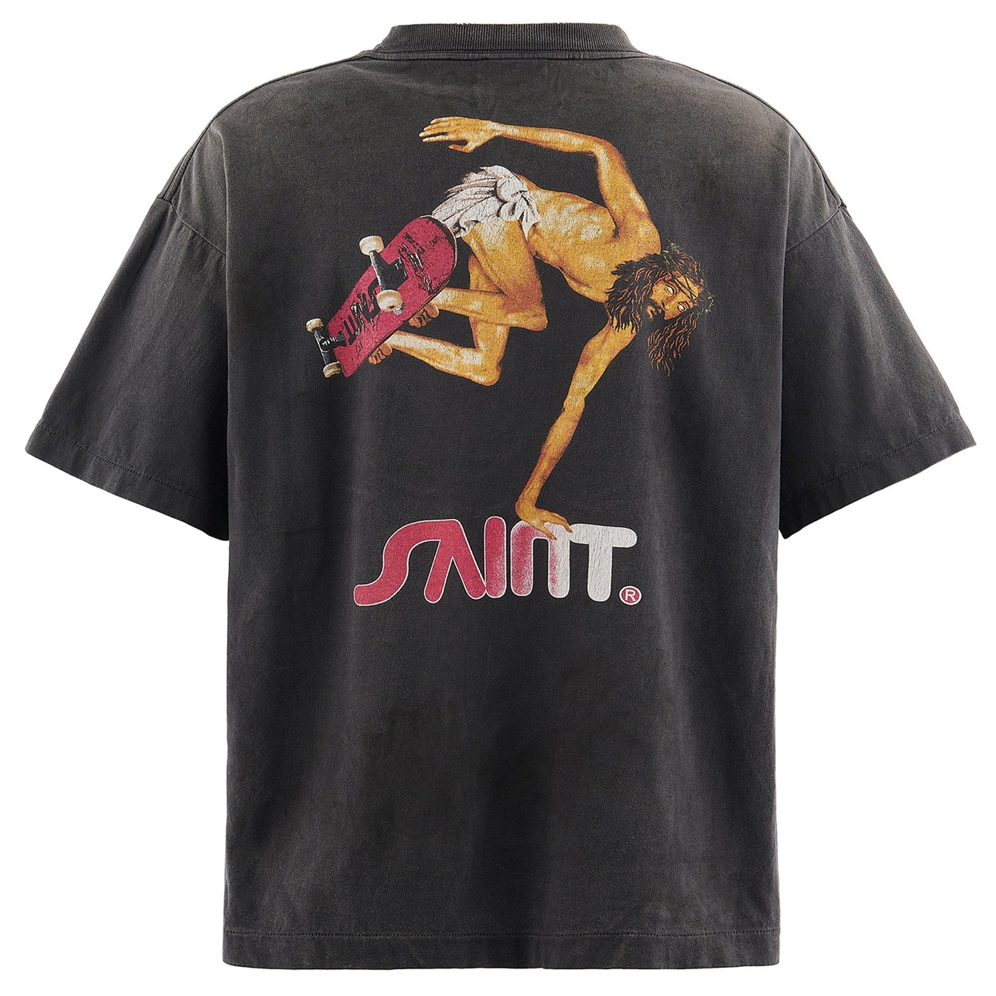 SS T-SHIRT/SKATE / BLACK