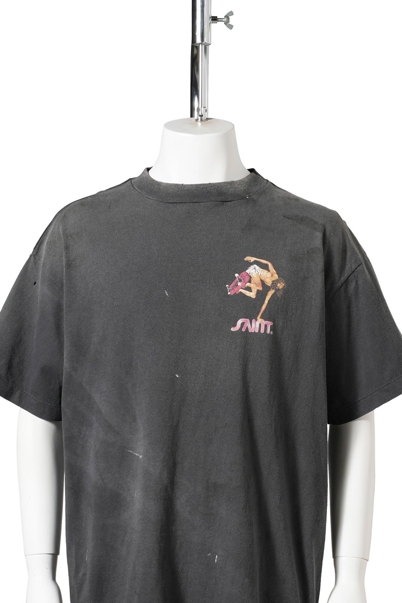 SS T-SHIRT/SKATE / BLACK