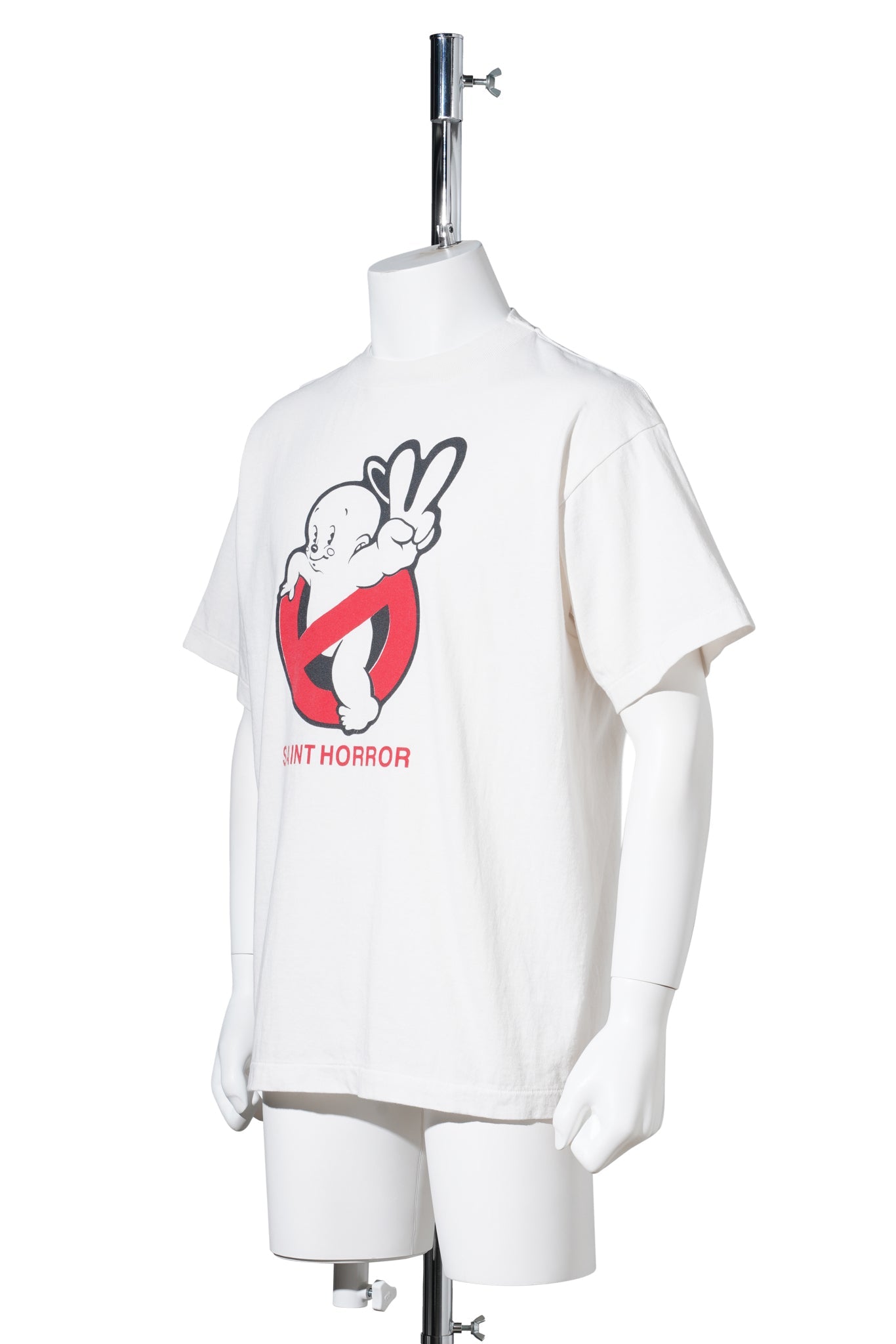 SS T-SHIRT/SAINT HORROR / WHITE
