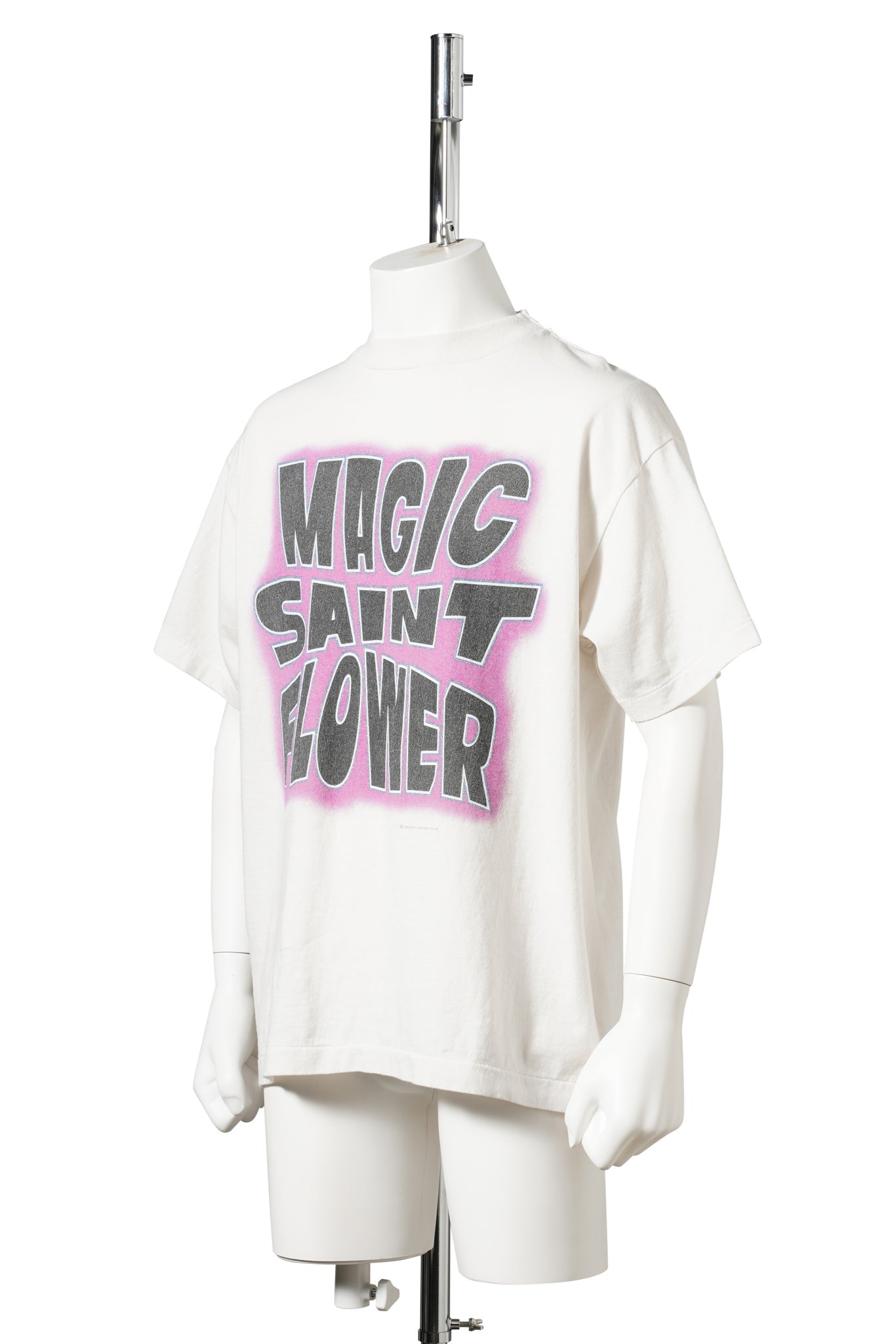 SS T-SHIRT/MAGIC SAINT / WHITE