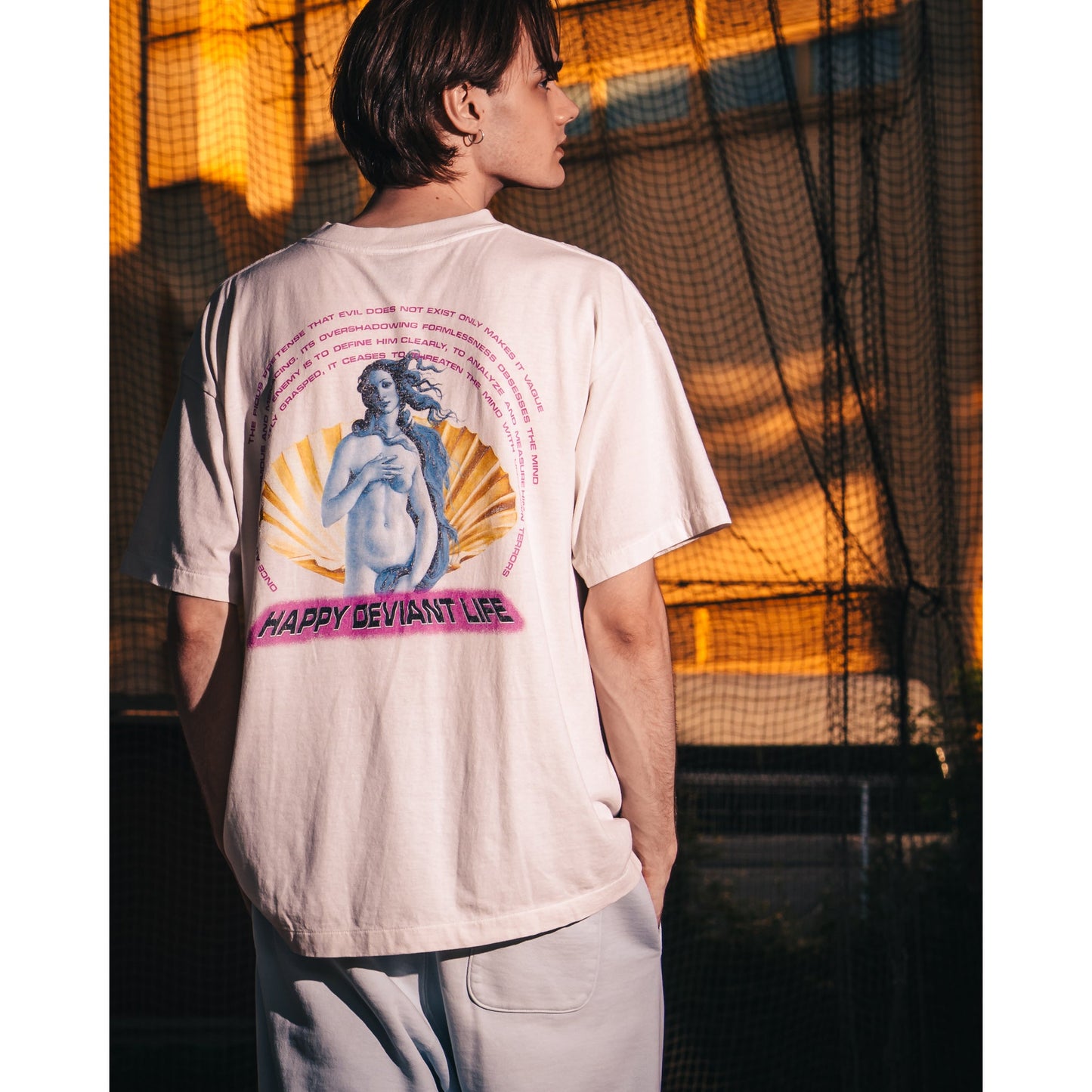 SS T-SHIRT/MAGIC SAINT / WHITE