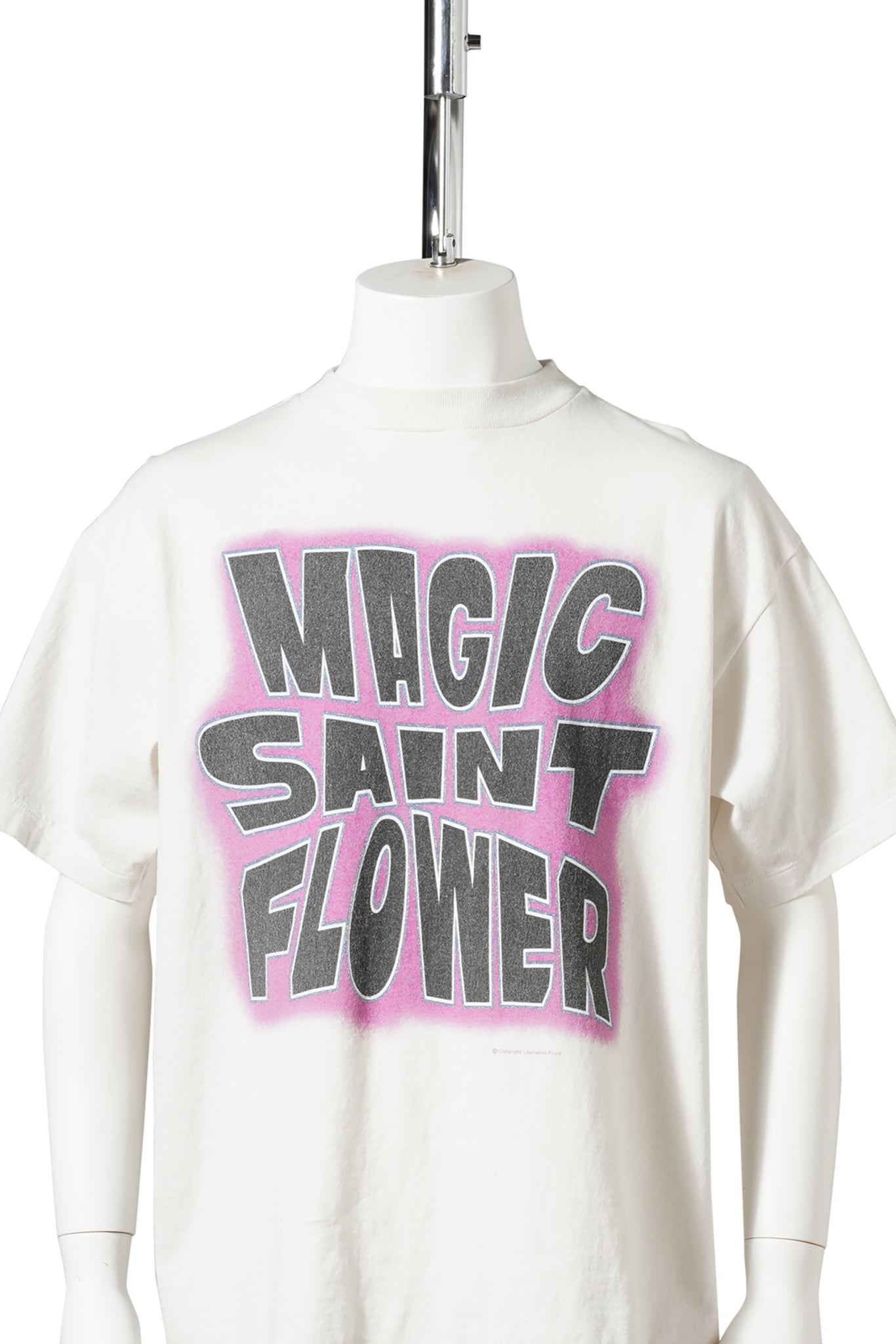 SS T-SHIRT/MAGIC SAINT / WHITE