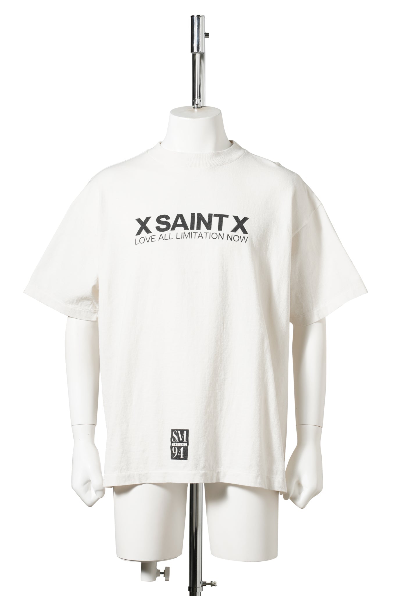 SS T-SHIRT/X SAINT X / WHITE