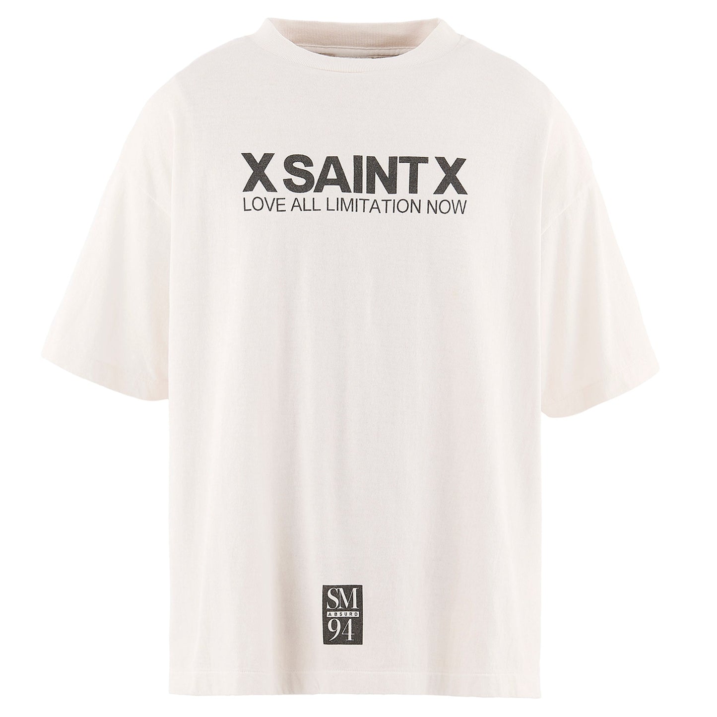 SS T-SHIRT/X SAINT X / WHITE