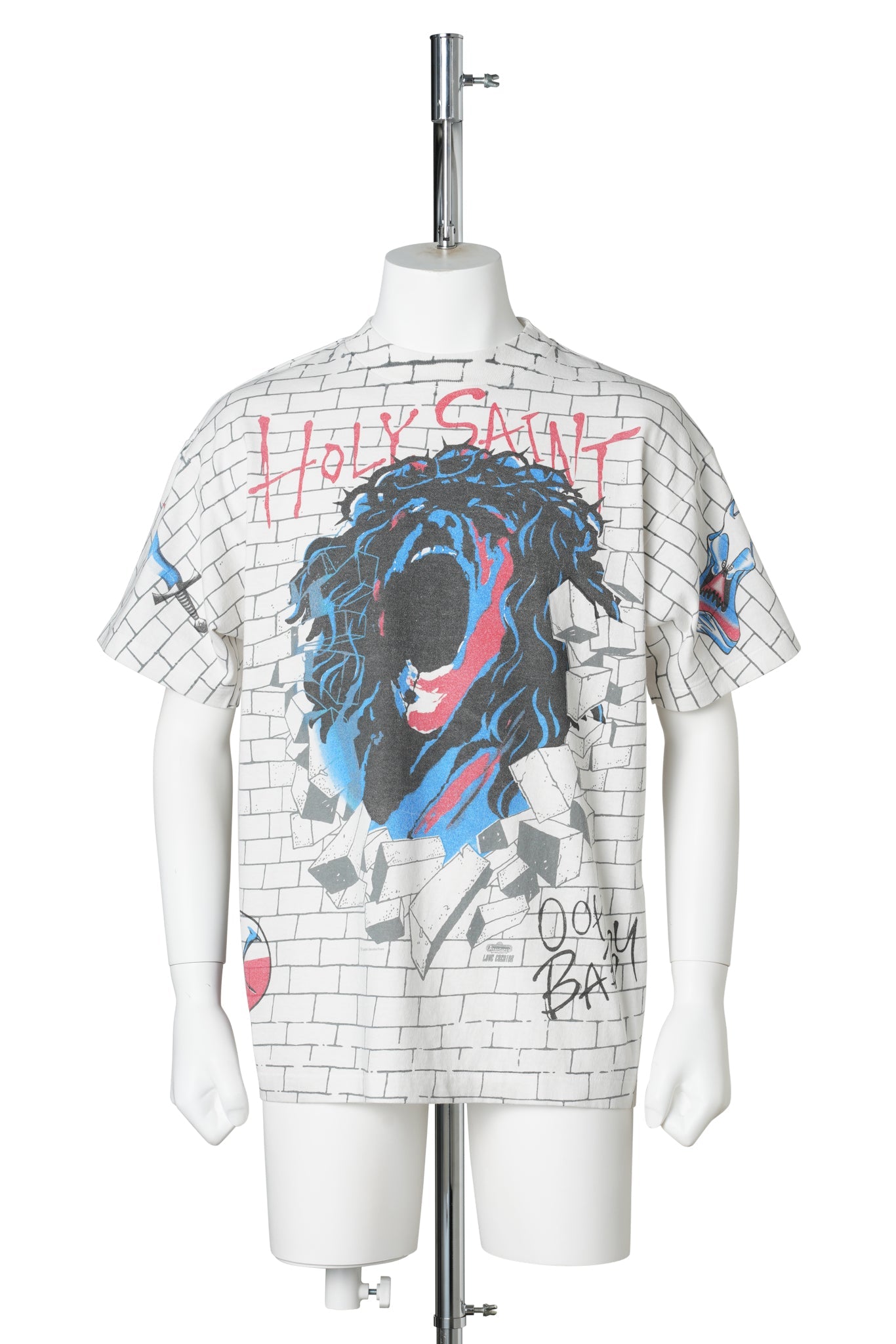 SS T-SHIRT/HOLY SAINT / WHITE