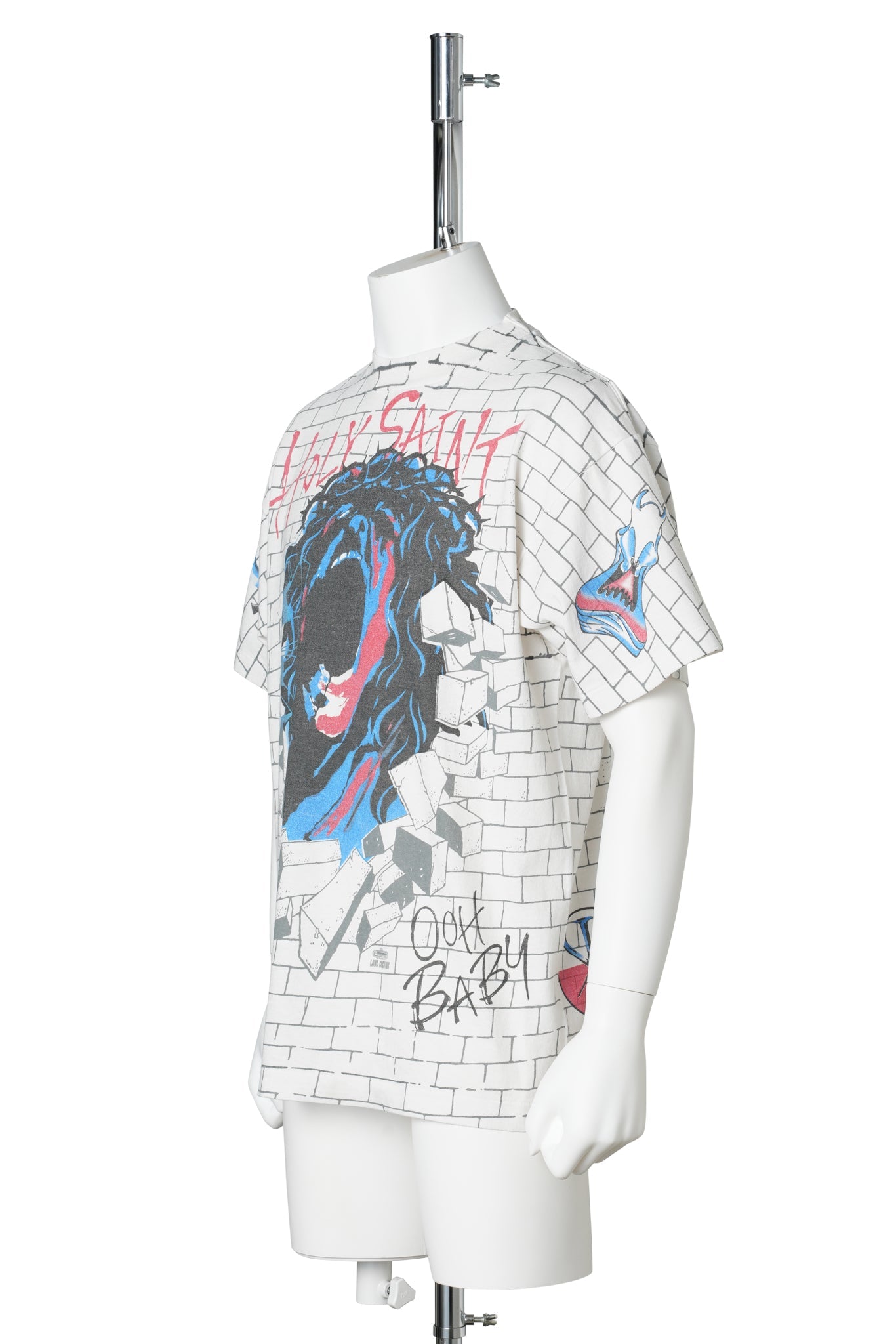 SS T-SHIRT/HOLY SAINT / WHITE