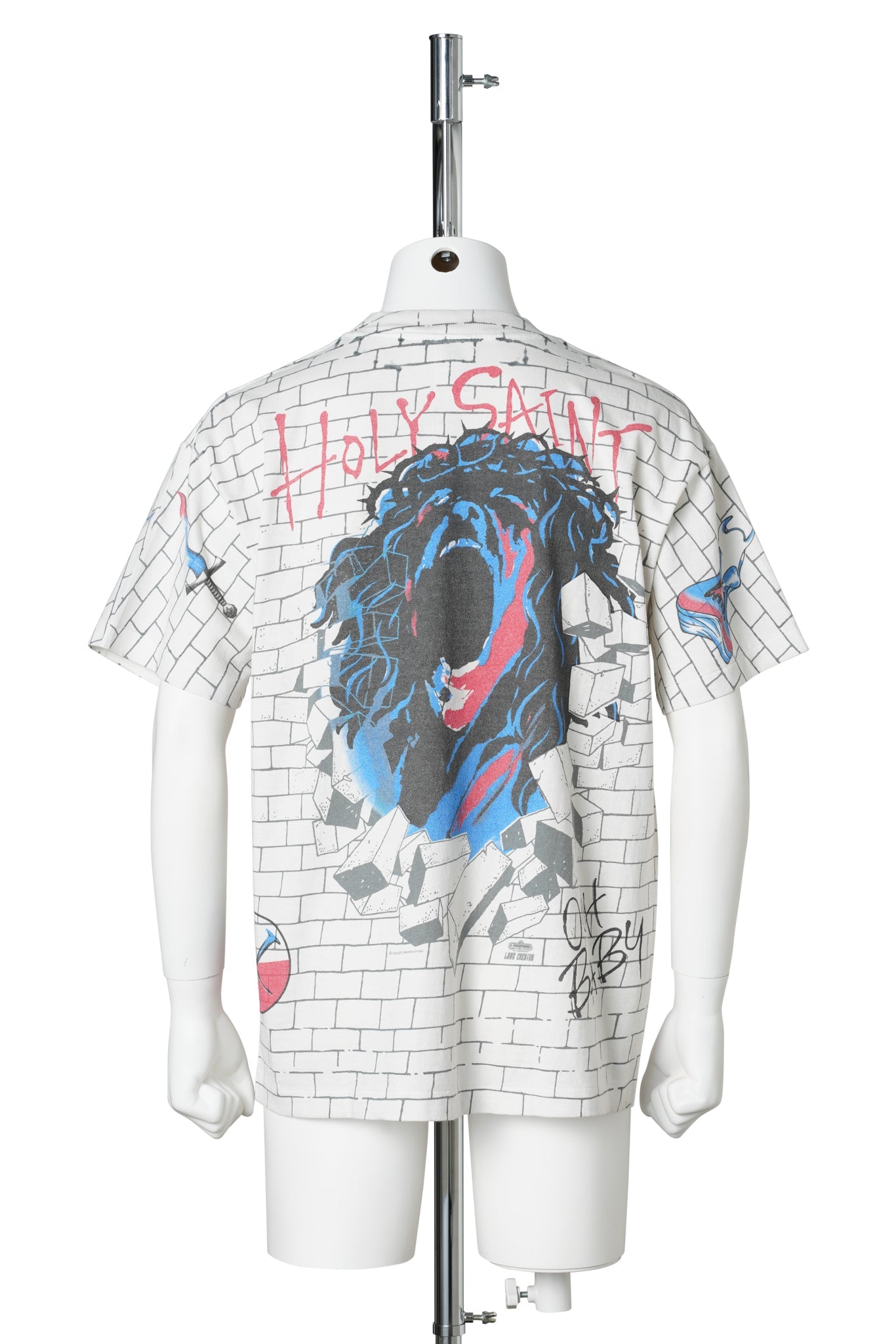 SS T-SHIRT/HOLY SAINT / WHITE