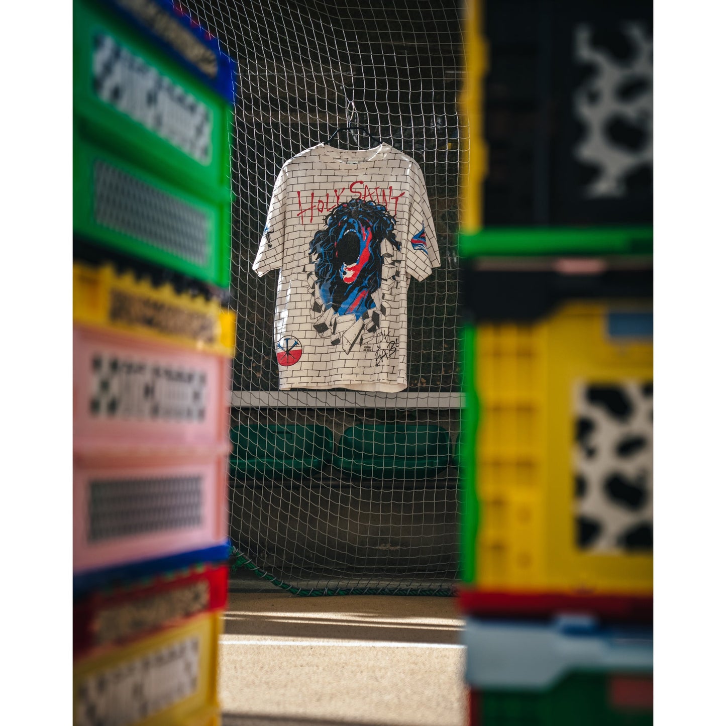 SS T-SHIRT/HOLY SAINT / WHITE