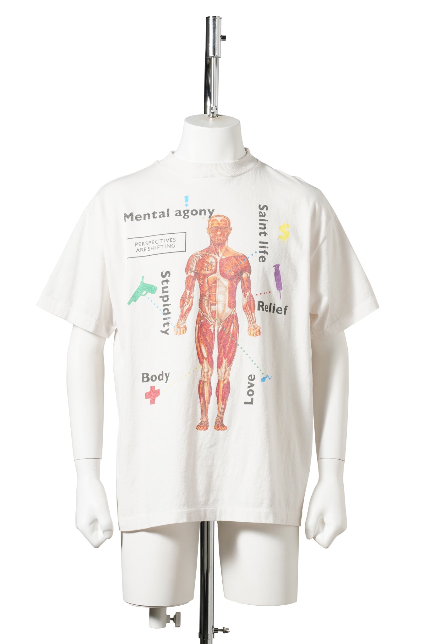 SS T-SHIRT/BODY / WHITE