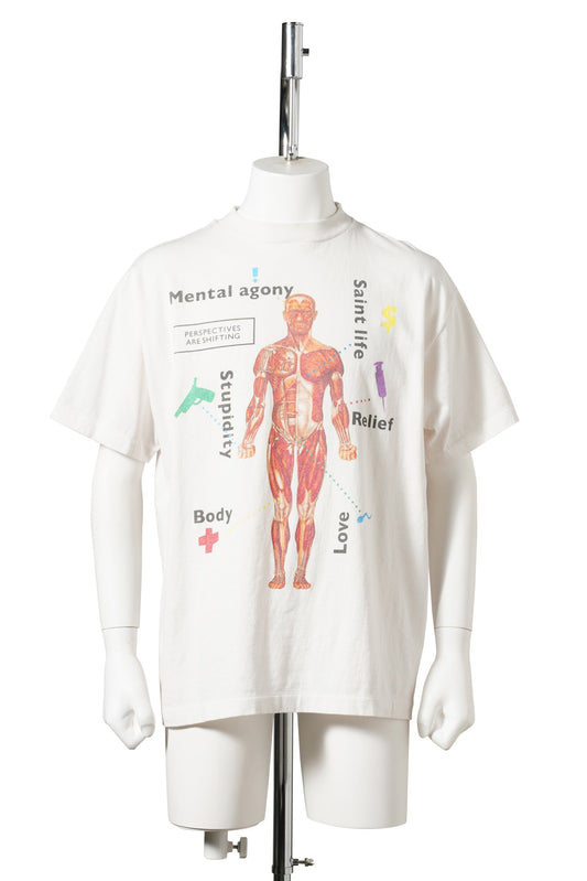 SS T-SHIRT/BODY / WHITE