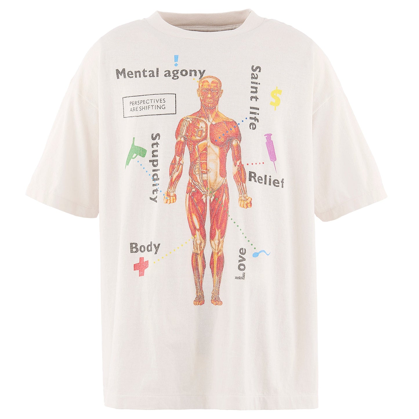 SS T-SHIRT/BODY / WHITE