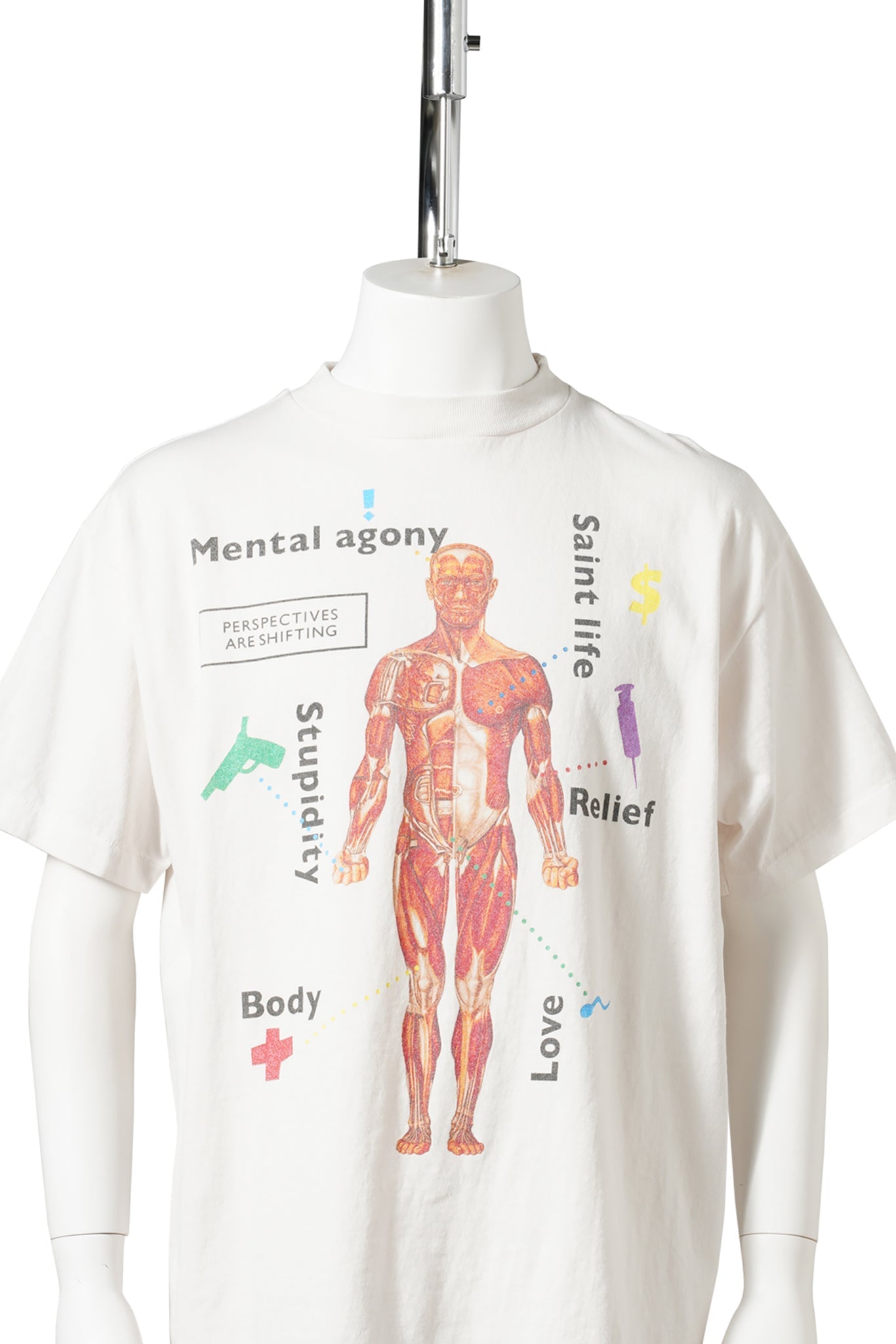 SS T-SHIRT/BODY / WHITE