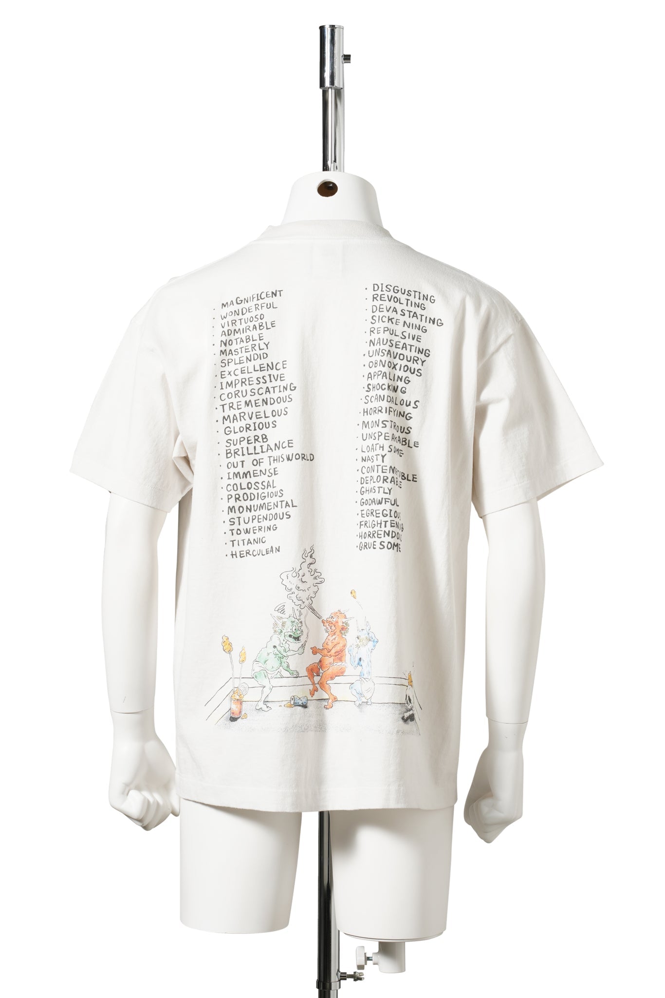 SS T-SHIRT/SAINT WET / WHITE