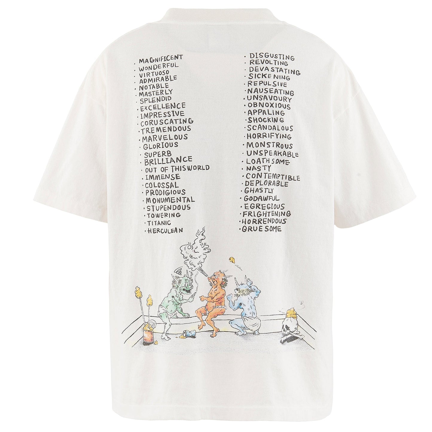 SS T-SHIRT/SAINT WET / WHITE