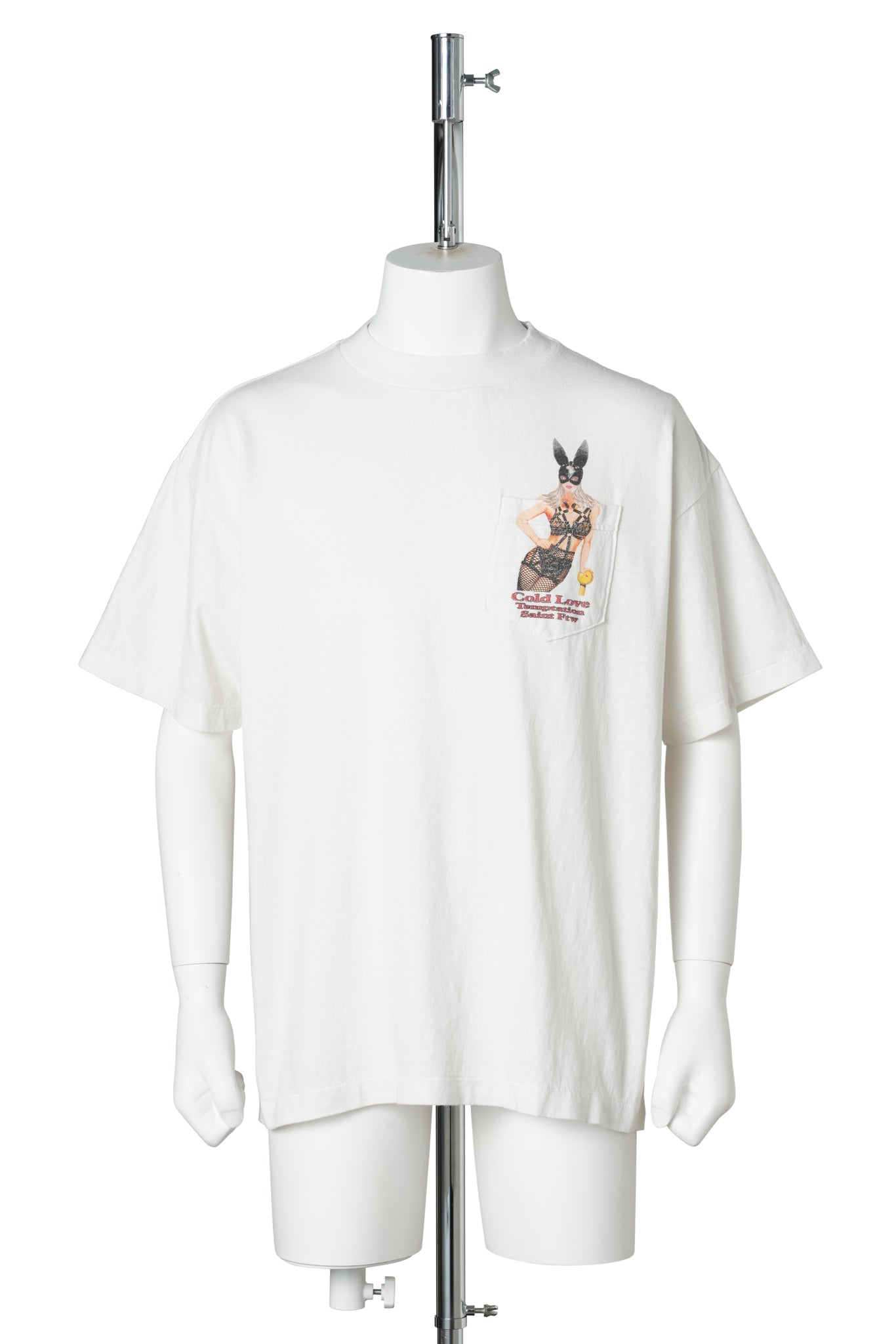 SS T-SHIRT/POCKET / WHITE