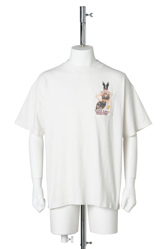 SS T-SHIRT/POCKET / WHITE