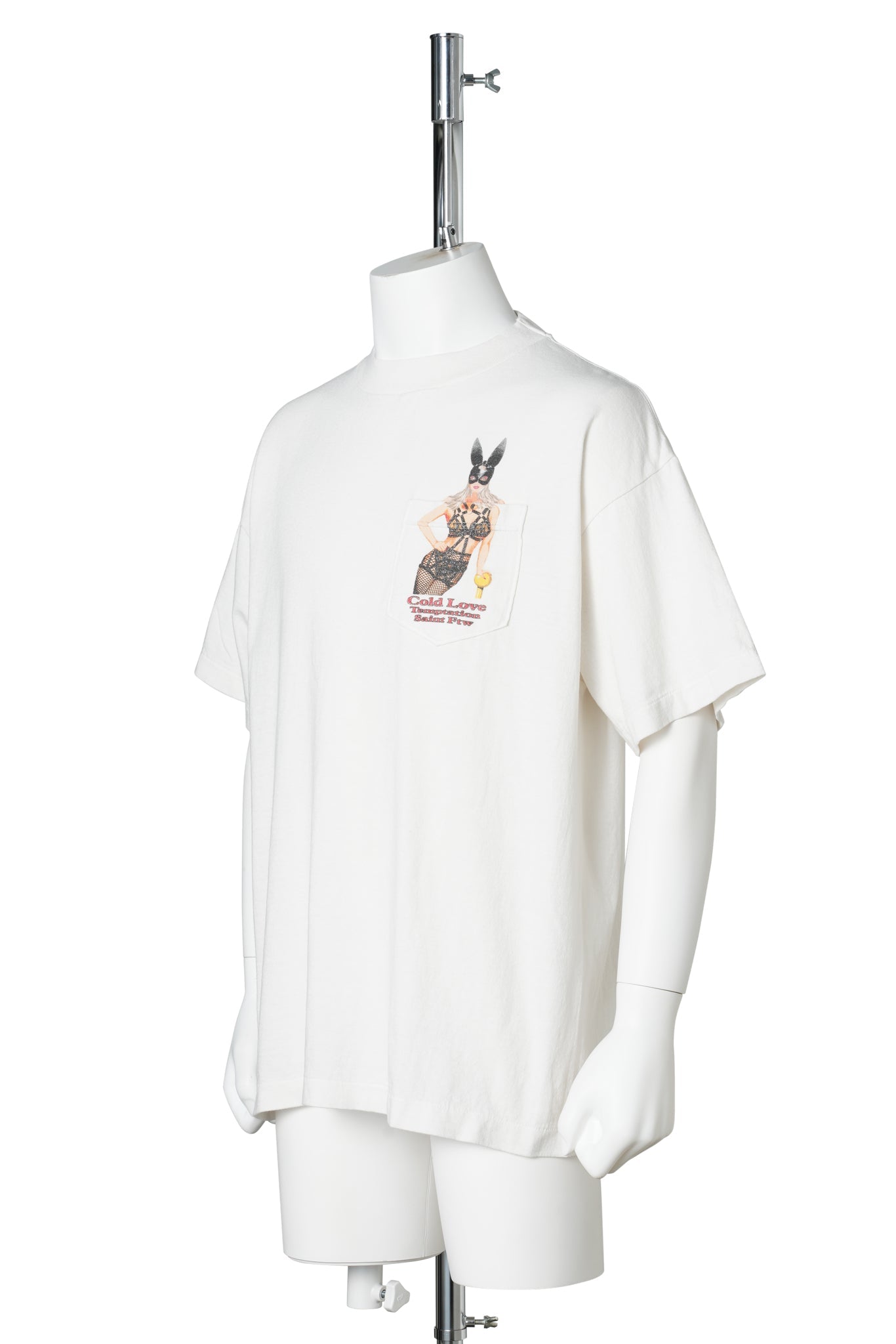 SS T-SHIRT/POCKET / WHITE