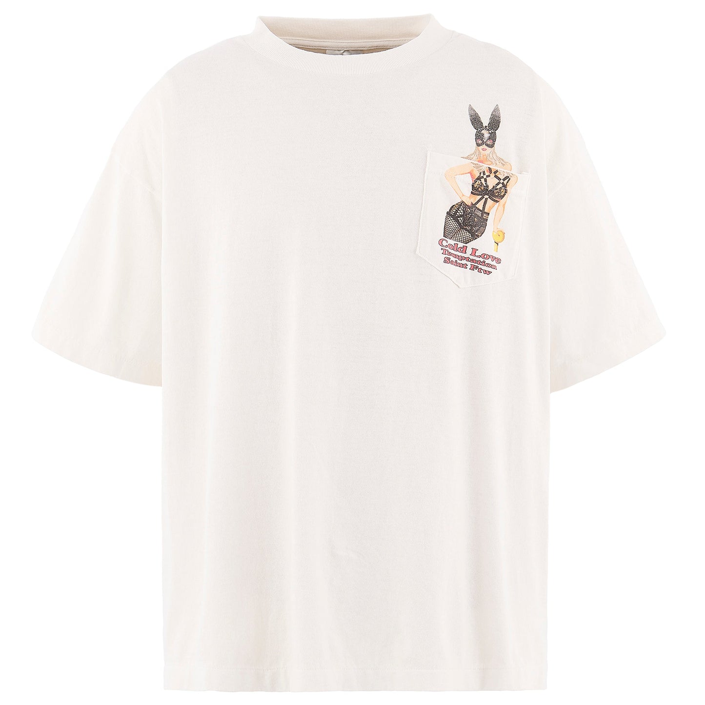 SS T-SHIRT/POCKET / WHITE