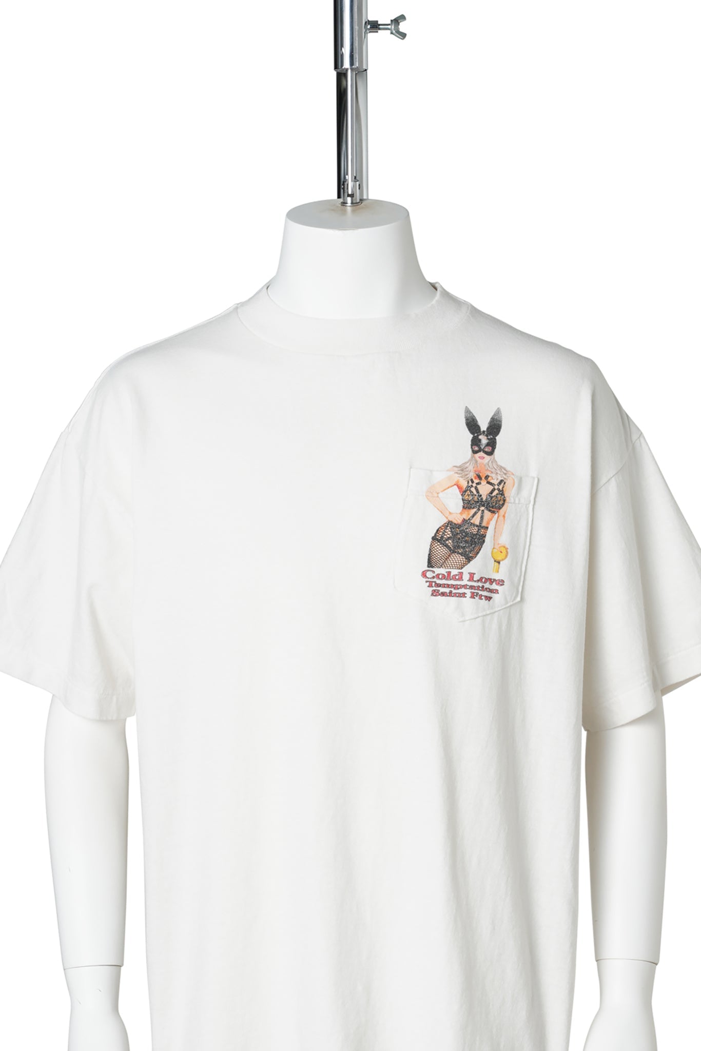 SS T-SHIRT/POCKET / WHITE