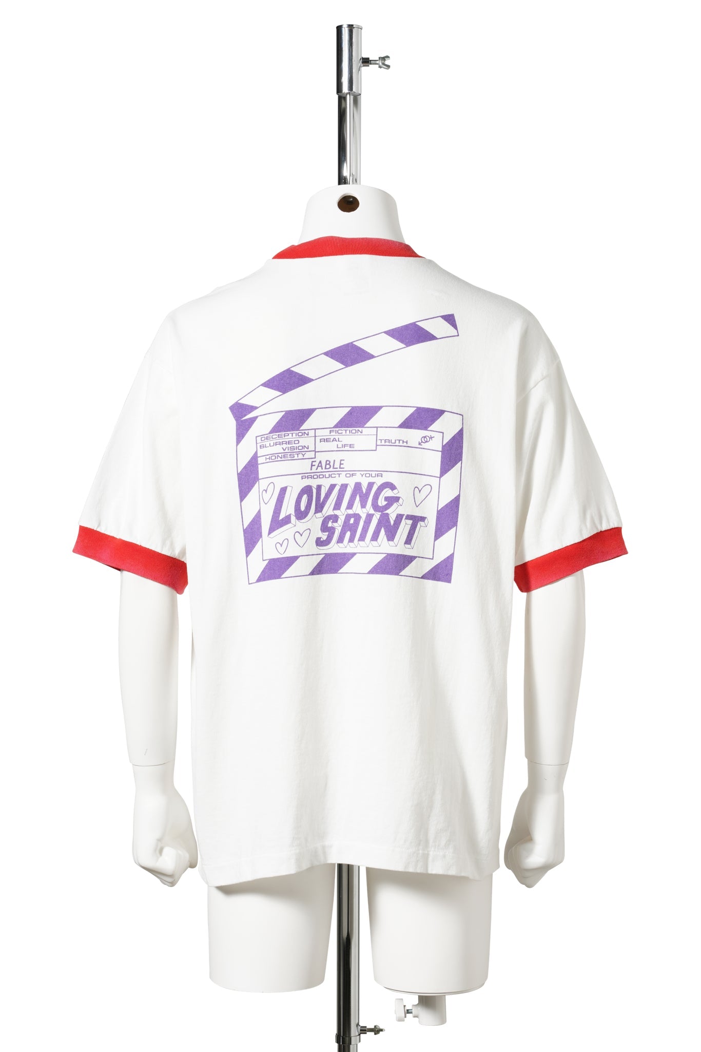 SS T-SHIRT/I LOVE SAINT / WHITE