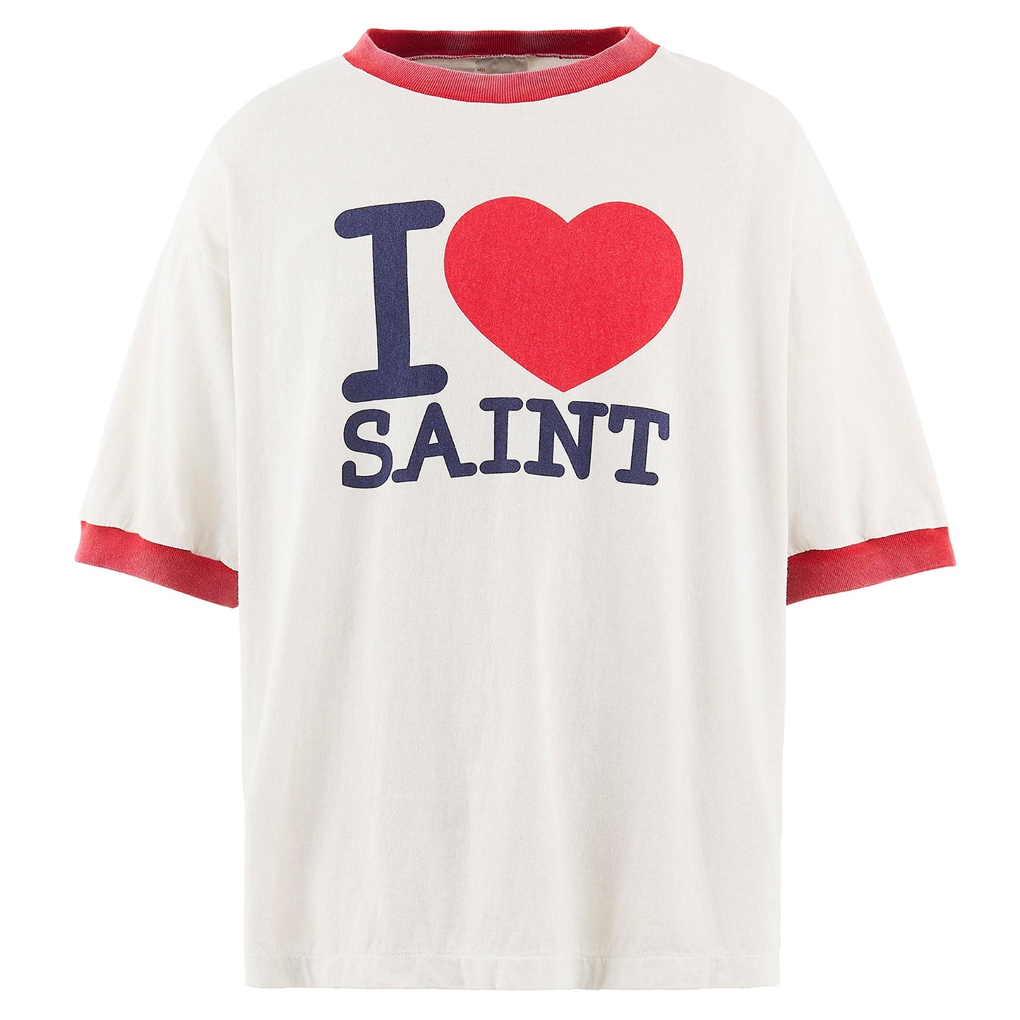 SS T-SHIRT/I LOVE SAINT / WHITE