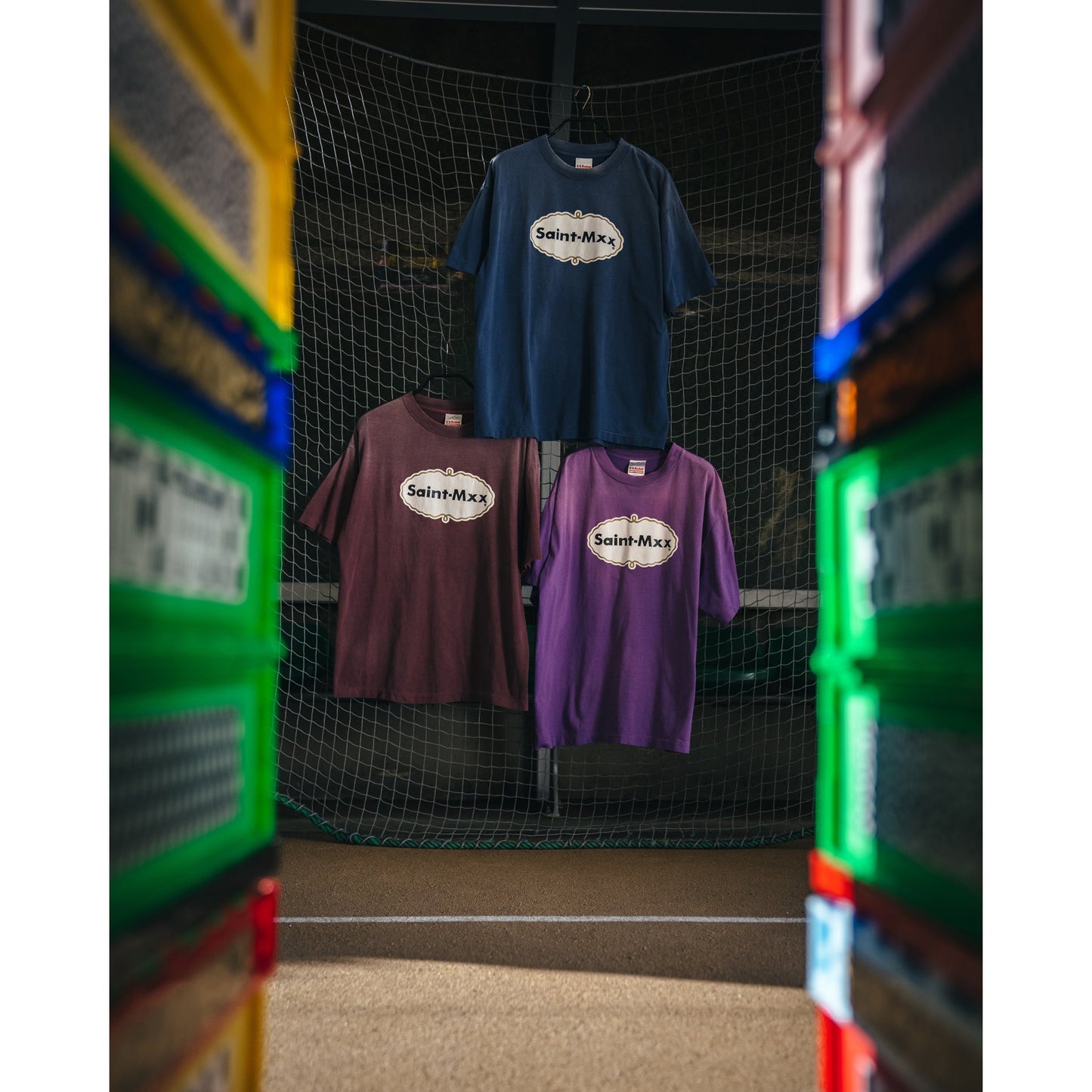 SS T-SHIRT/SAINT MXX / NAVY