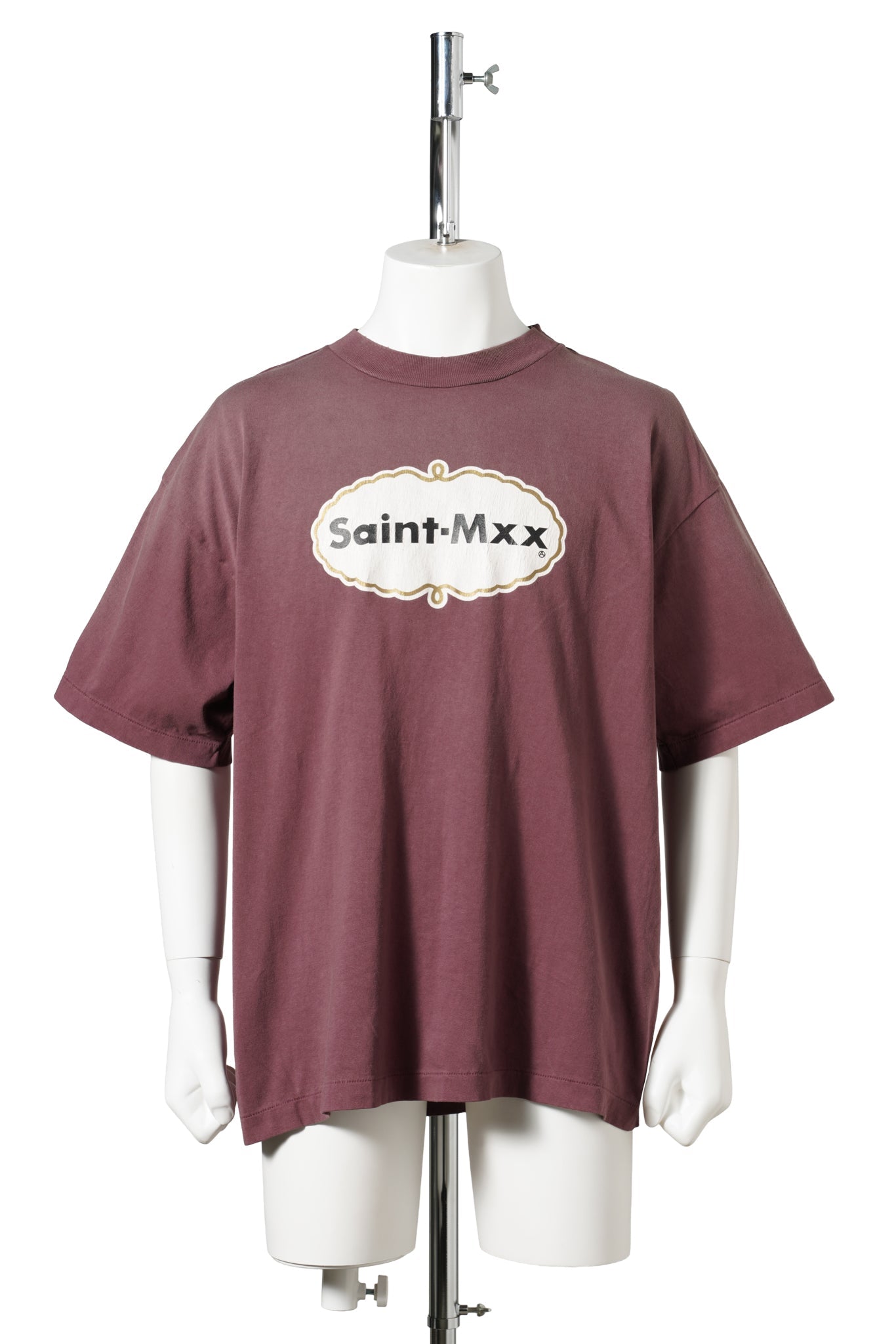 SS T-SHIRT/SAINT MXX / BURGUNDY