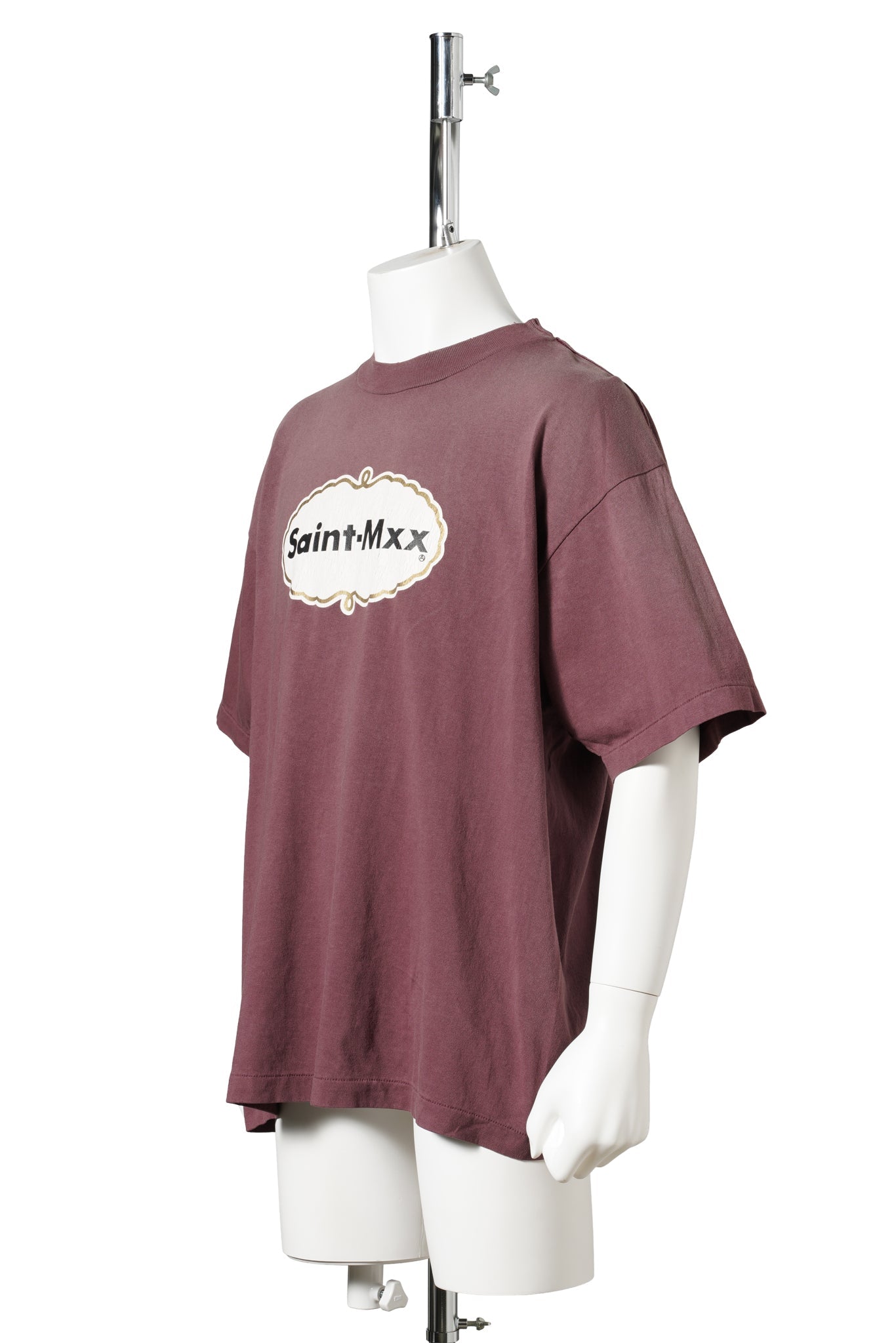 SS T-SHIRT/SAINT MXX / BURGUNDY