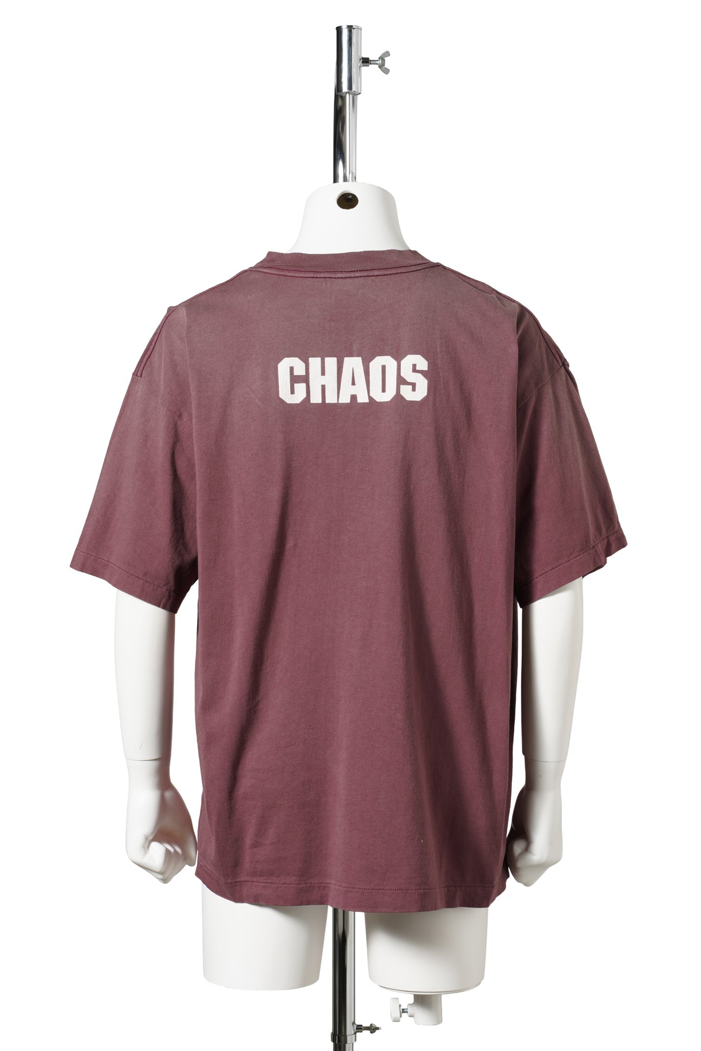 SS T-SHIRT/SAINT MXX / BURGUNDY