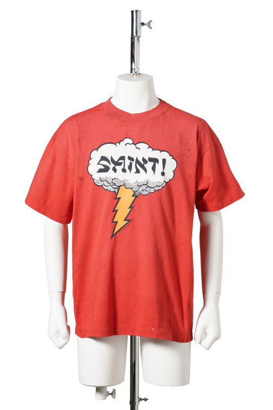 SS T-SHIRT/SAINT! / RED
