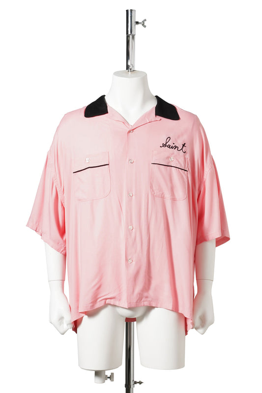 BOWLING SHIRT/TRUMP / PINK