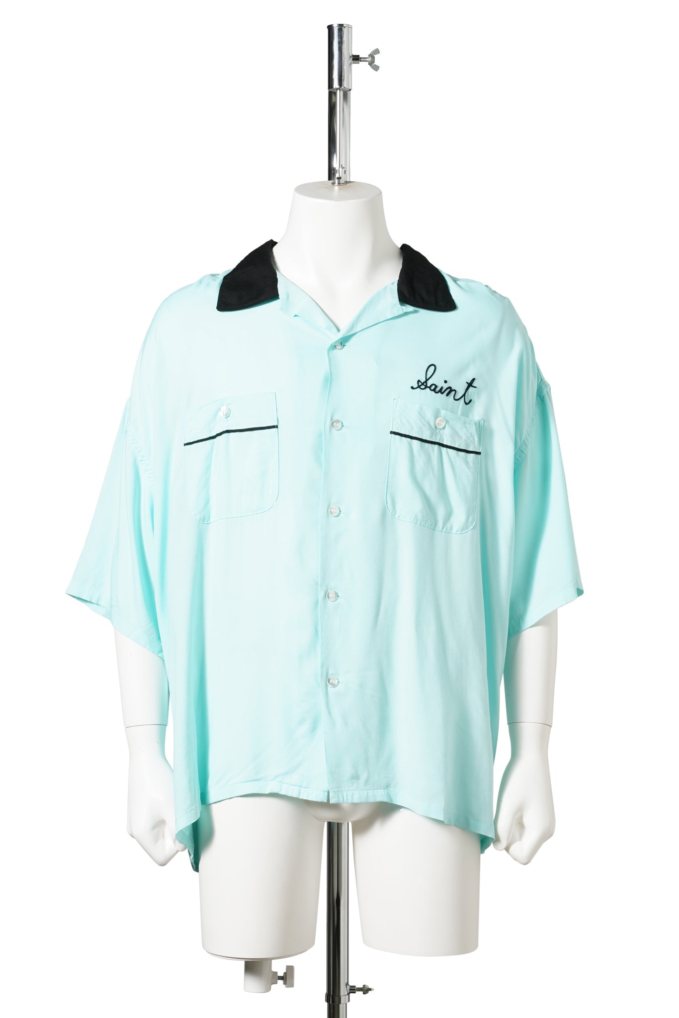 BOWLING SHIRT/TRUMP / SKY BLUE