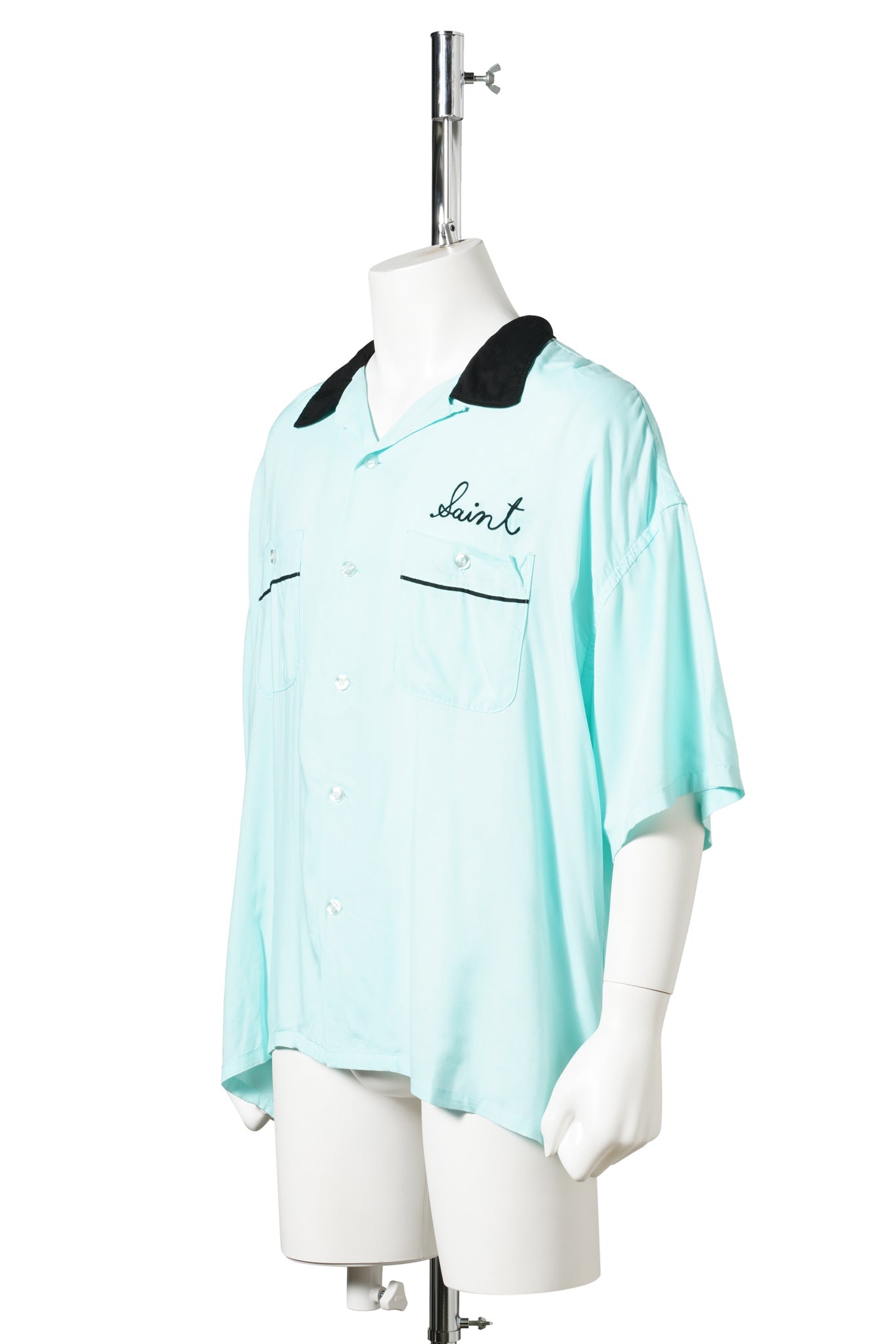 BOWLING SHIRT/TRUMP / SKY BLUE