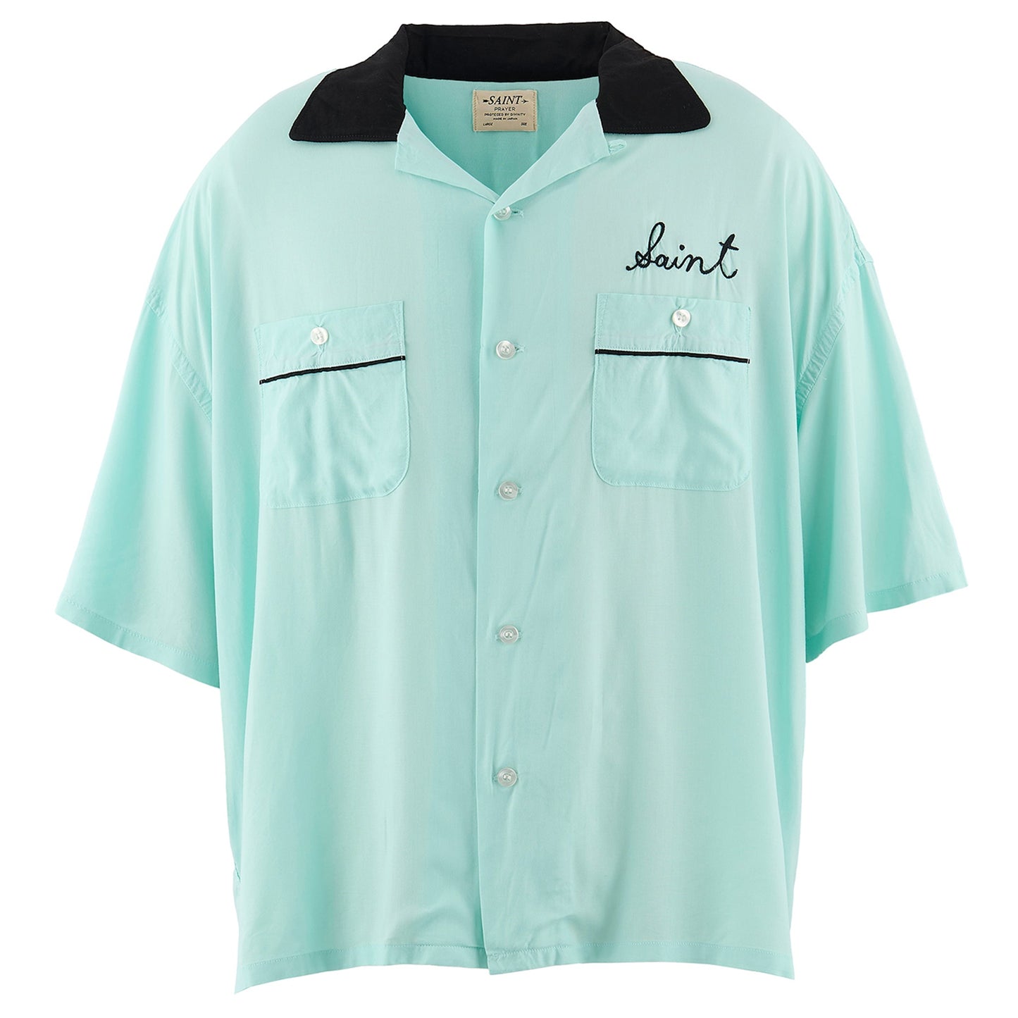 BOWLING SHIRT/TRUMP / SKY BLUE