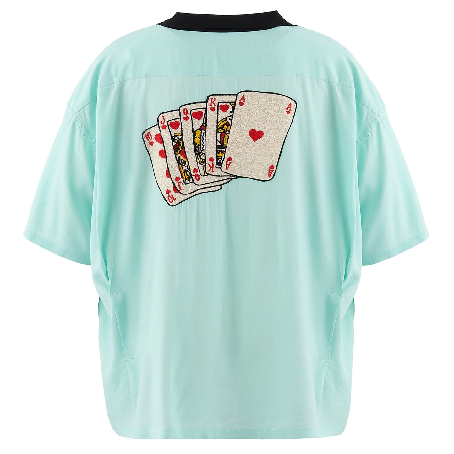BOWLING SHIRT/TRUMP / SKY BLUE