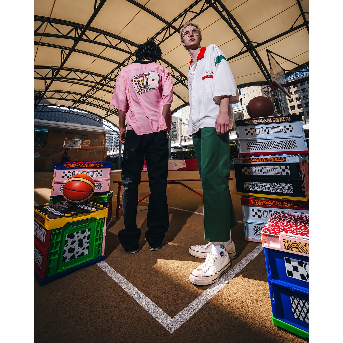 PIZZA SHIRT/SAINT / WHITE