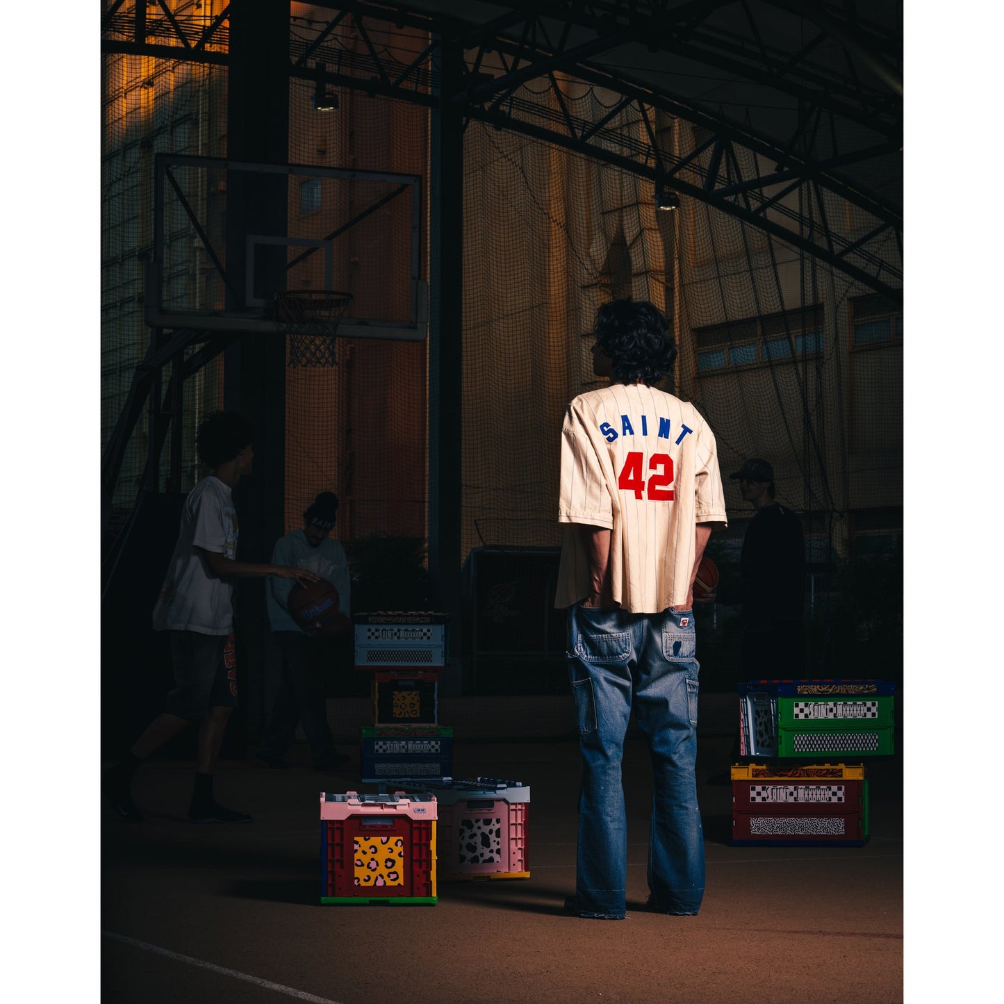BASEBALL SHRT/ETERNITY / WHITE
