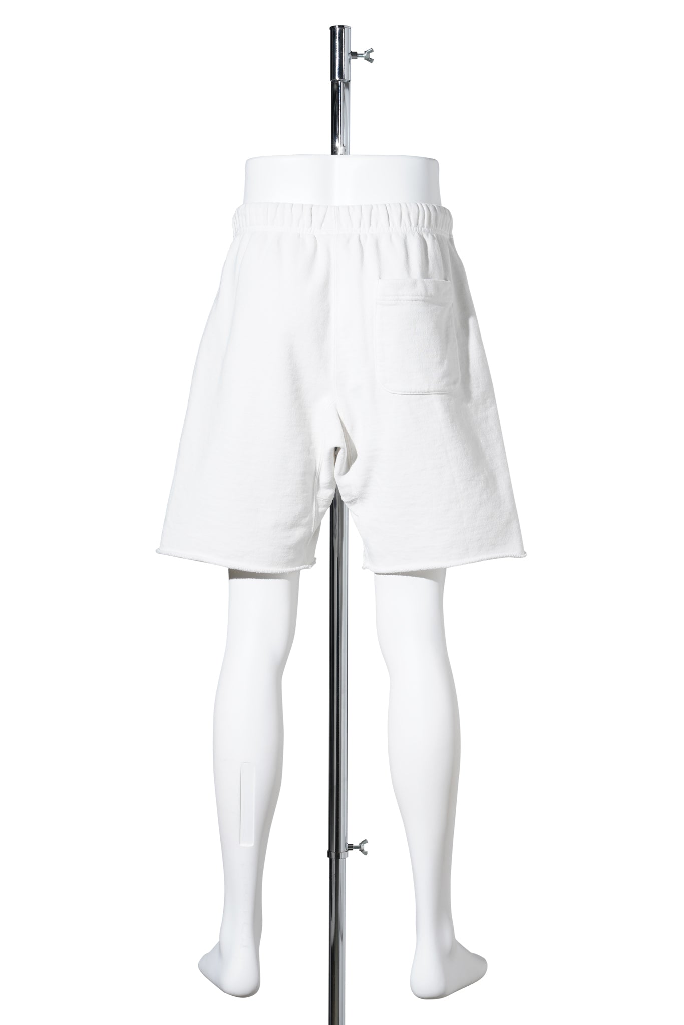 SWEAT SHORTS/I LOVE SAINT / WHT