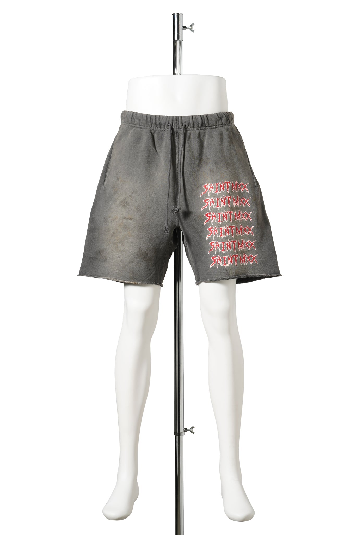 SWEAT SHORTS/SAINT MXX / CHARCOAL